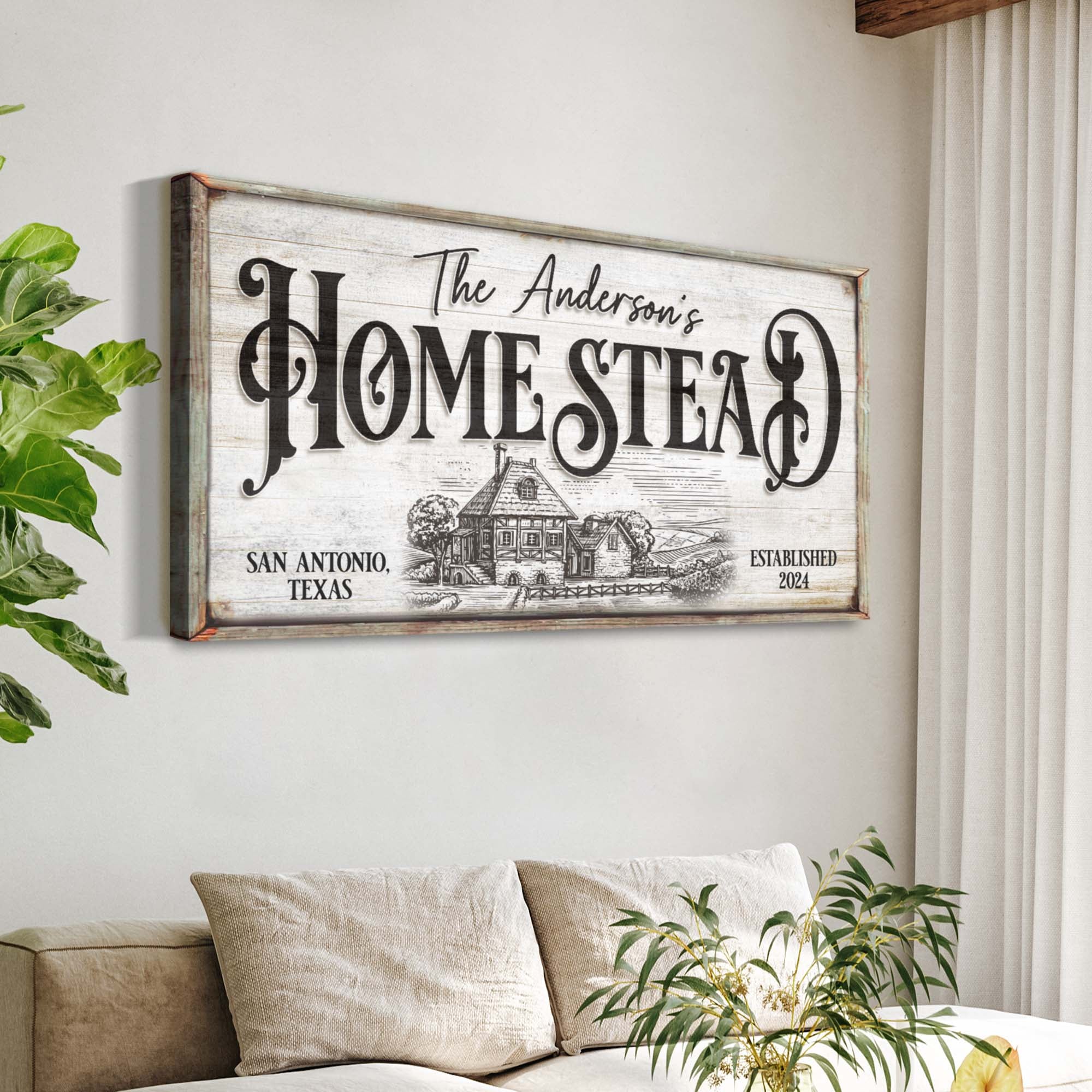 Homestead Sign X on sale at MyriadMart