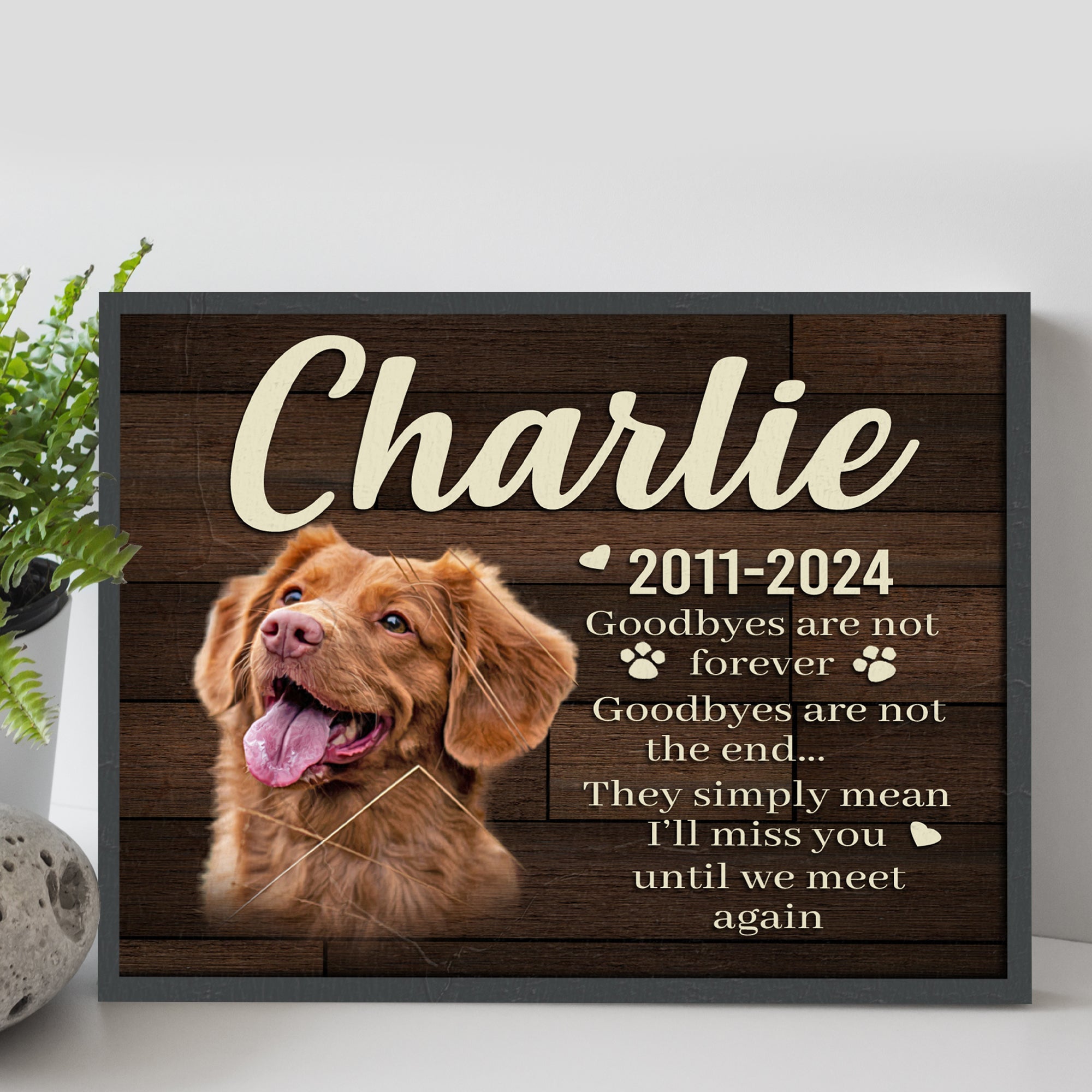 Pet Memorial Sign VIII on sale at MyriadMart