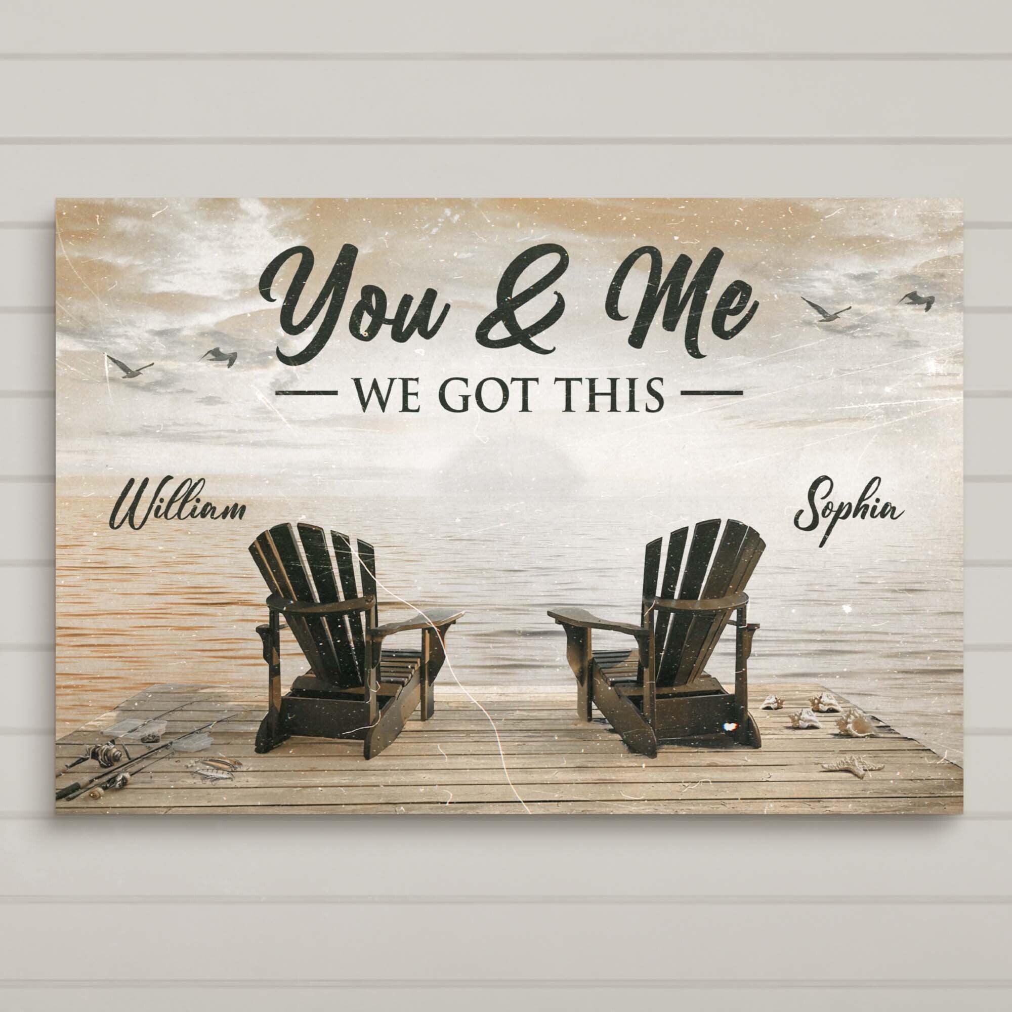 Fishing Themed We Got This Couple Sign on sale at MyriadMart