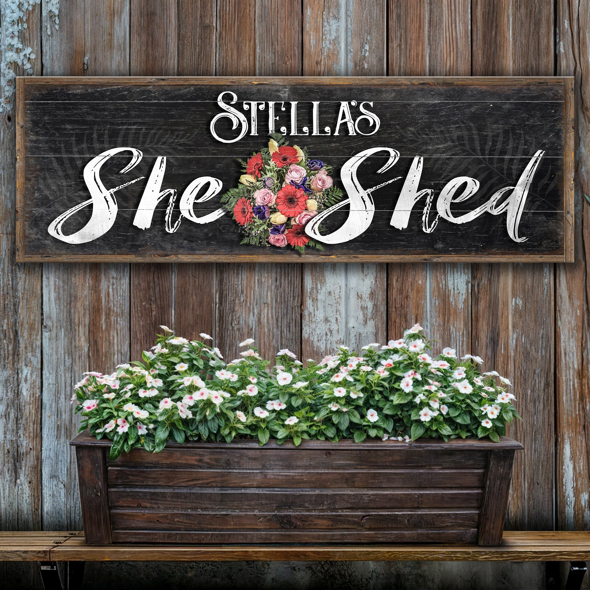Personalized She Shed Sign VI on sale at MyriadMart