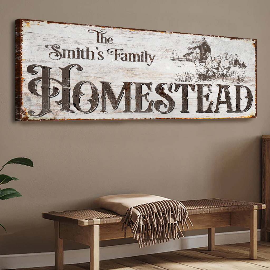 Family Homestead Sign II on sale at MyriadMart