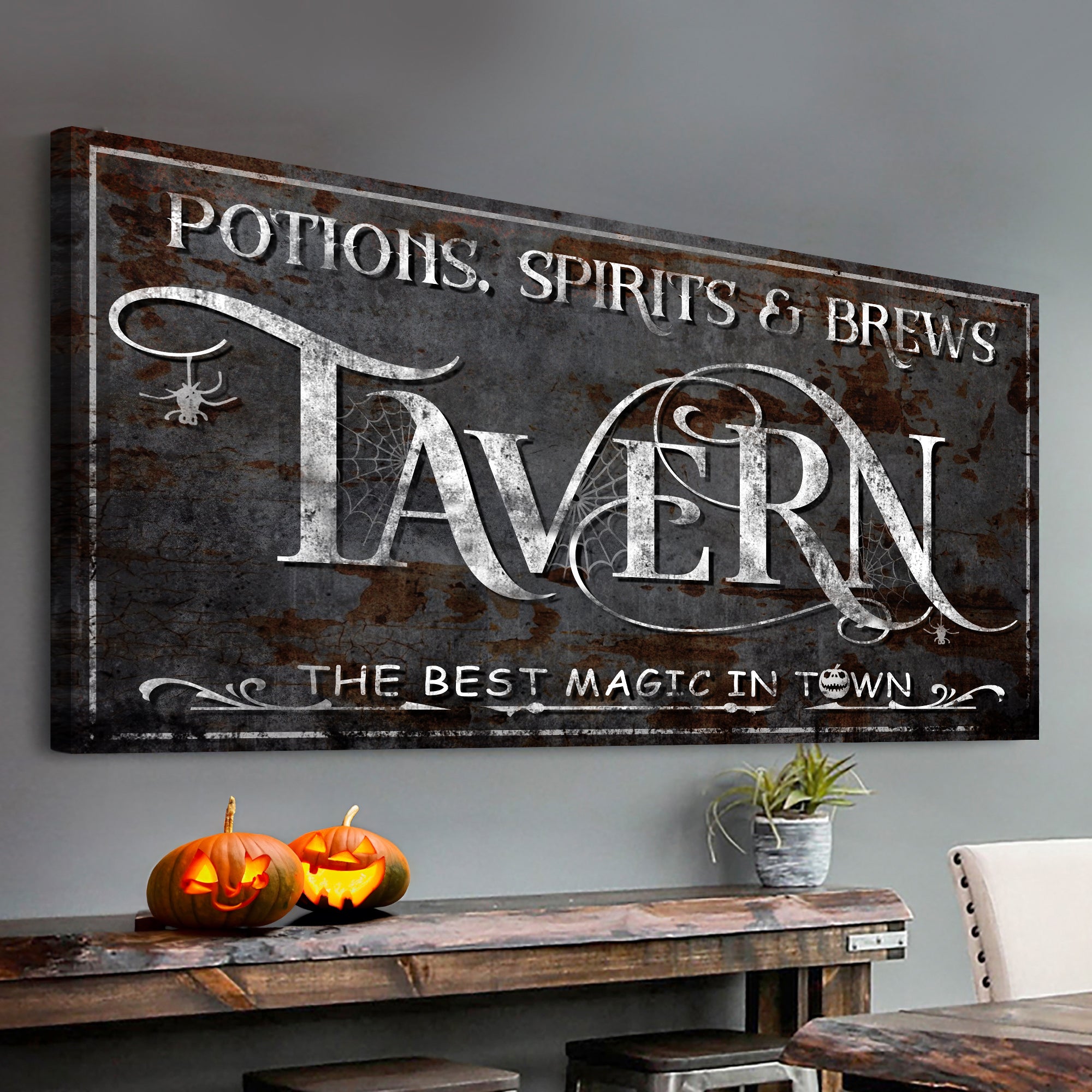 Potions, Spirits & Brews Tavern Halloween Sign III on sale at MyriadMart