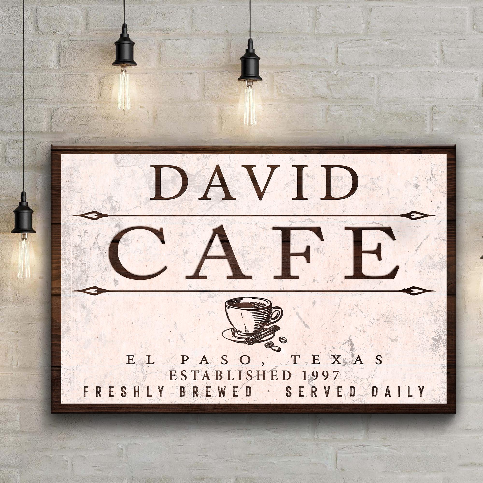 Cafe Sign II on sale at MyriadMart
