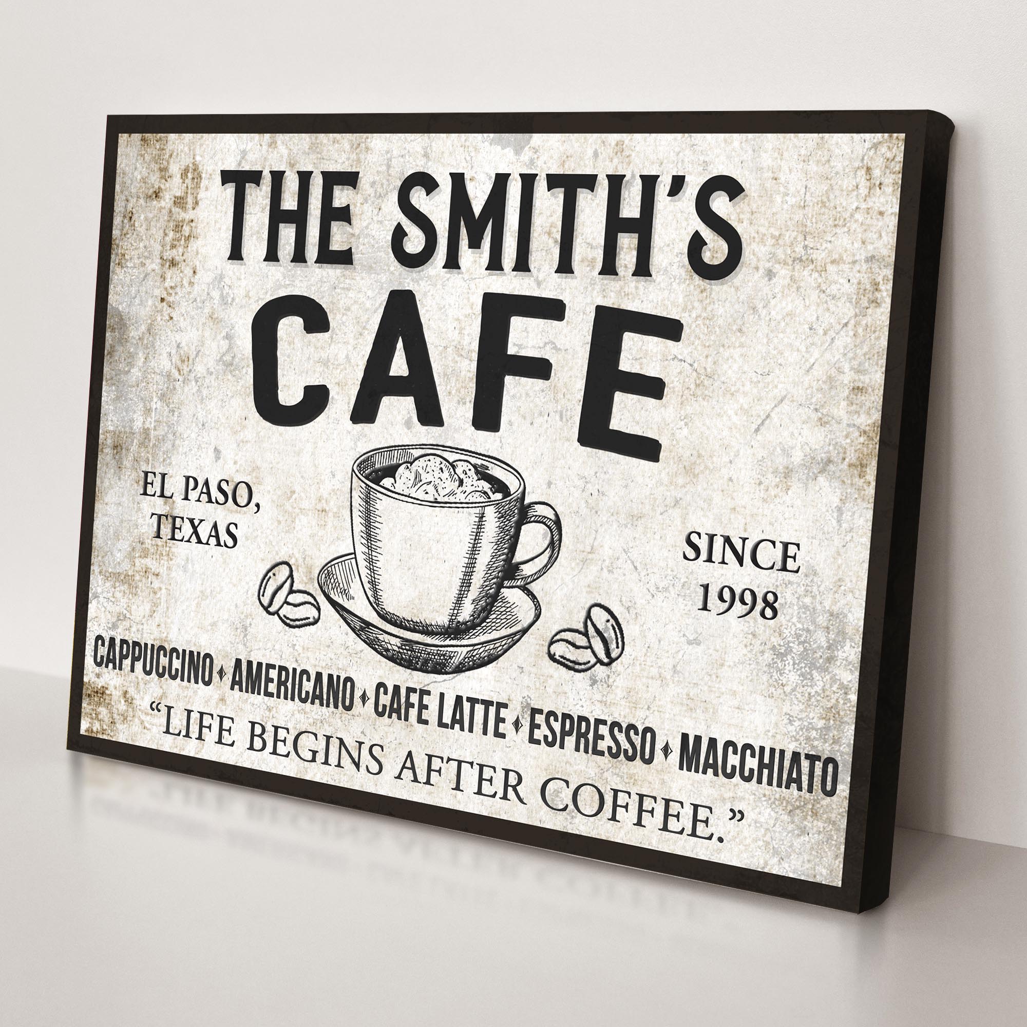 Cafe Sign IV on sale at MyriadMart
