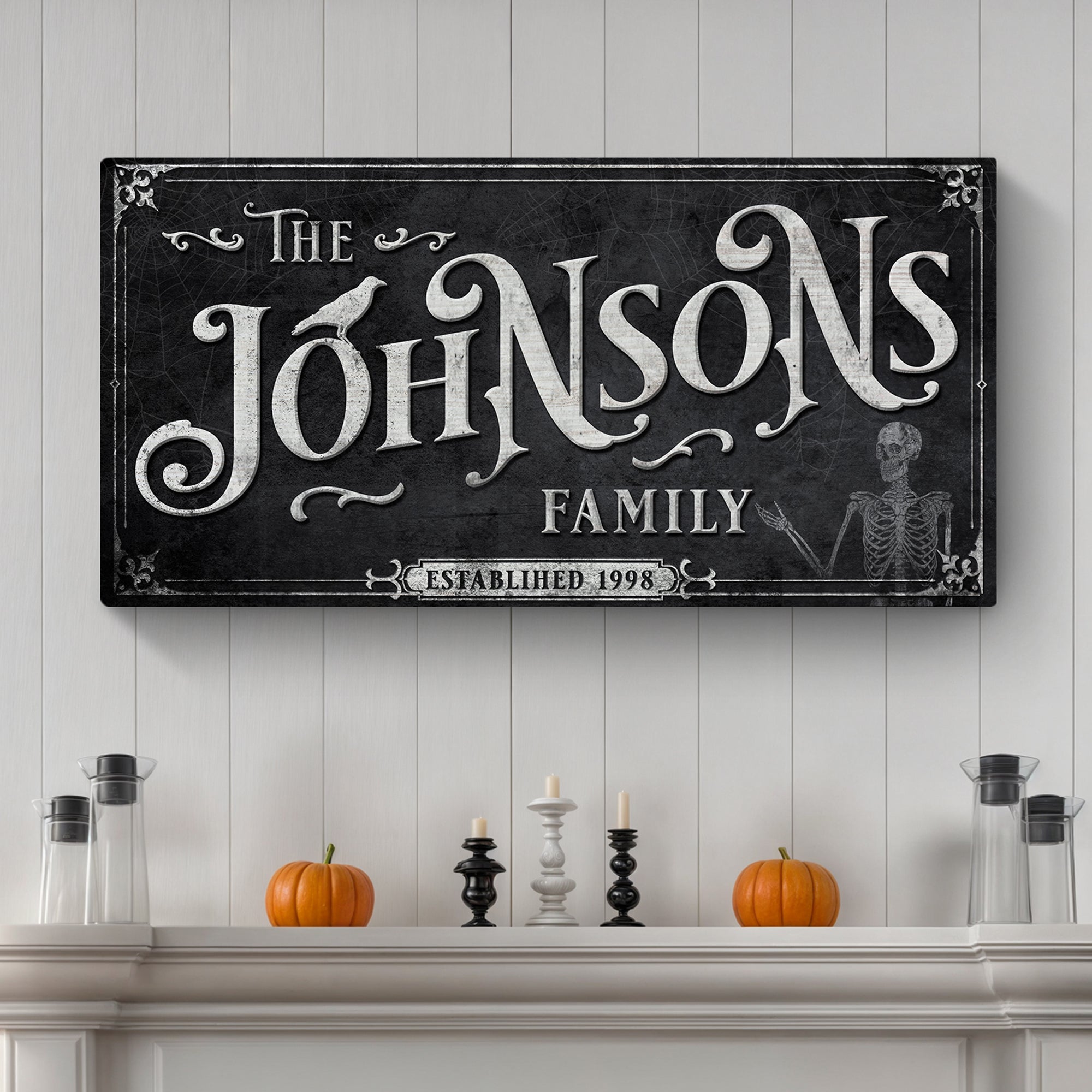 Personalized Gothic Sign III on sale at MyriadMart