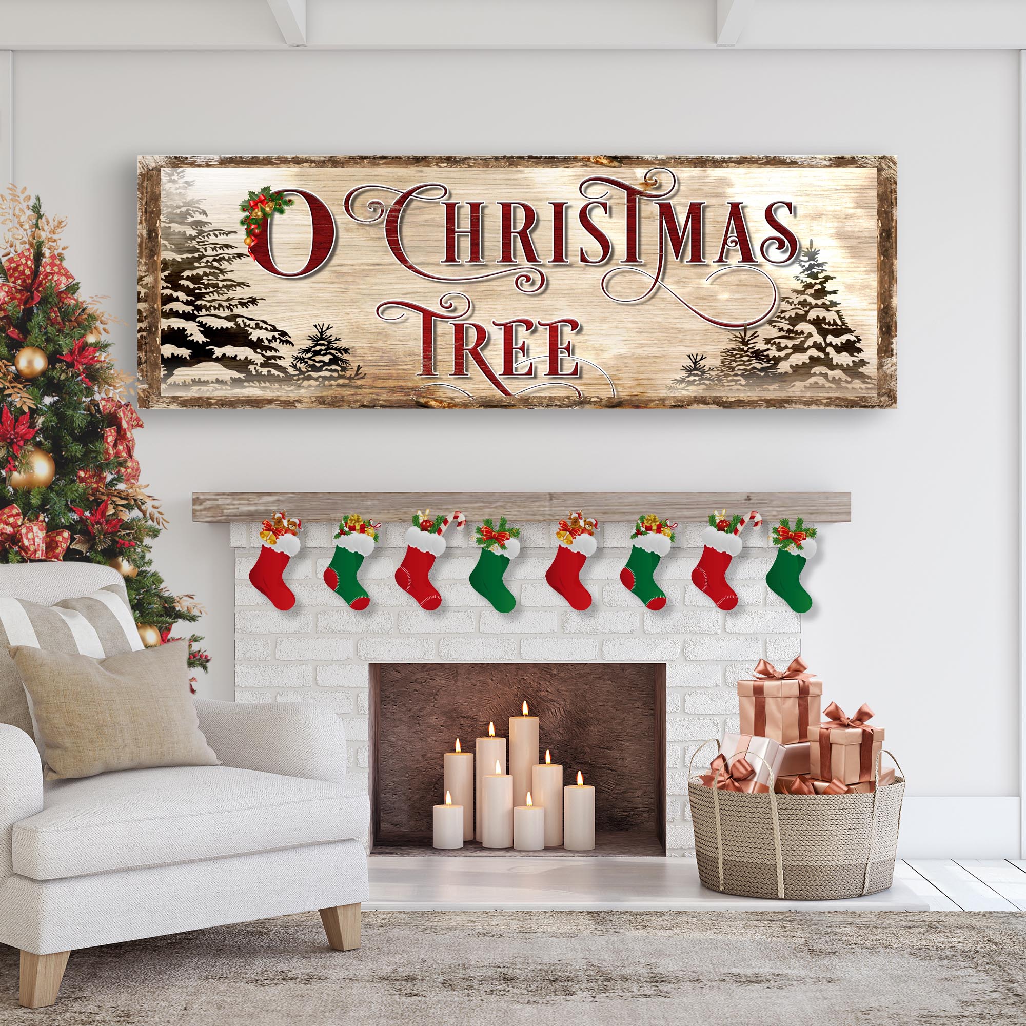 O Christmas Tree Sign on sale at MyriadMart