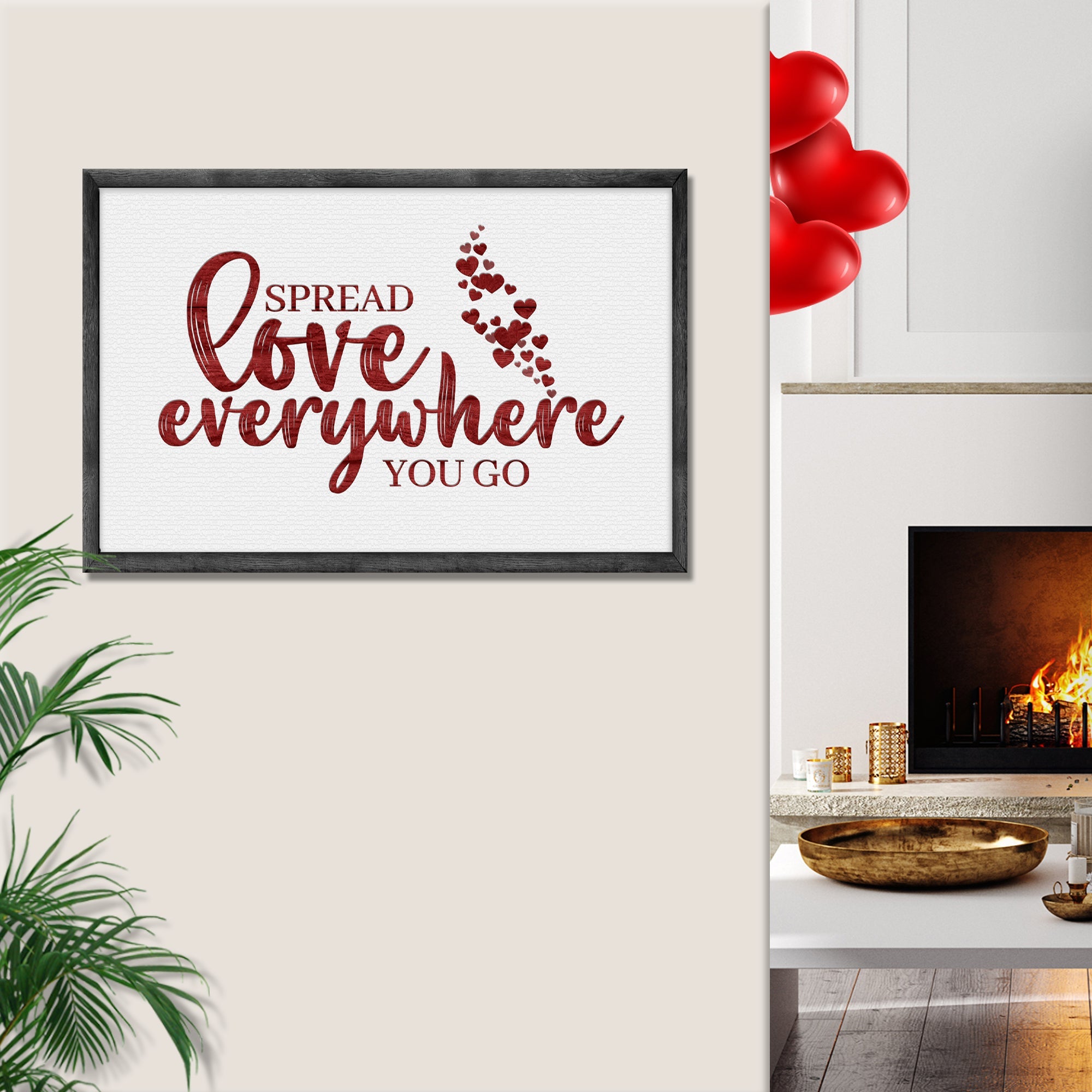 Valentines Day Sign IV on sale at MyriadMart