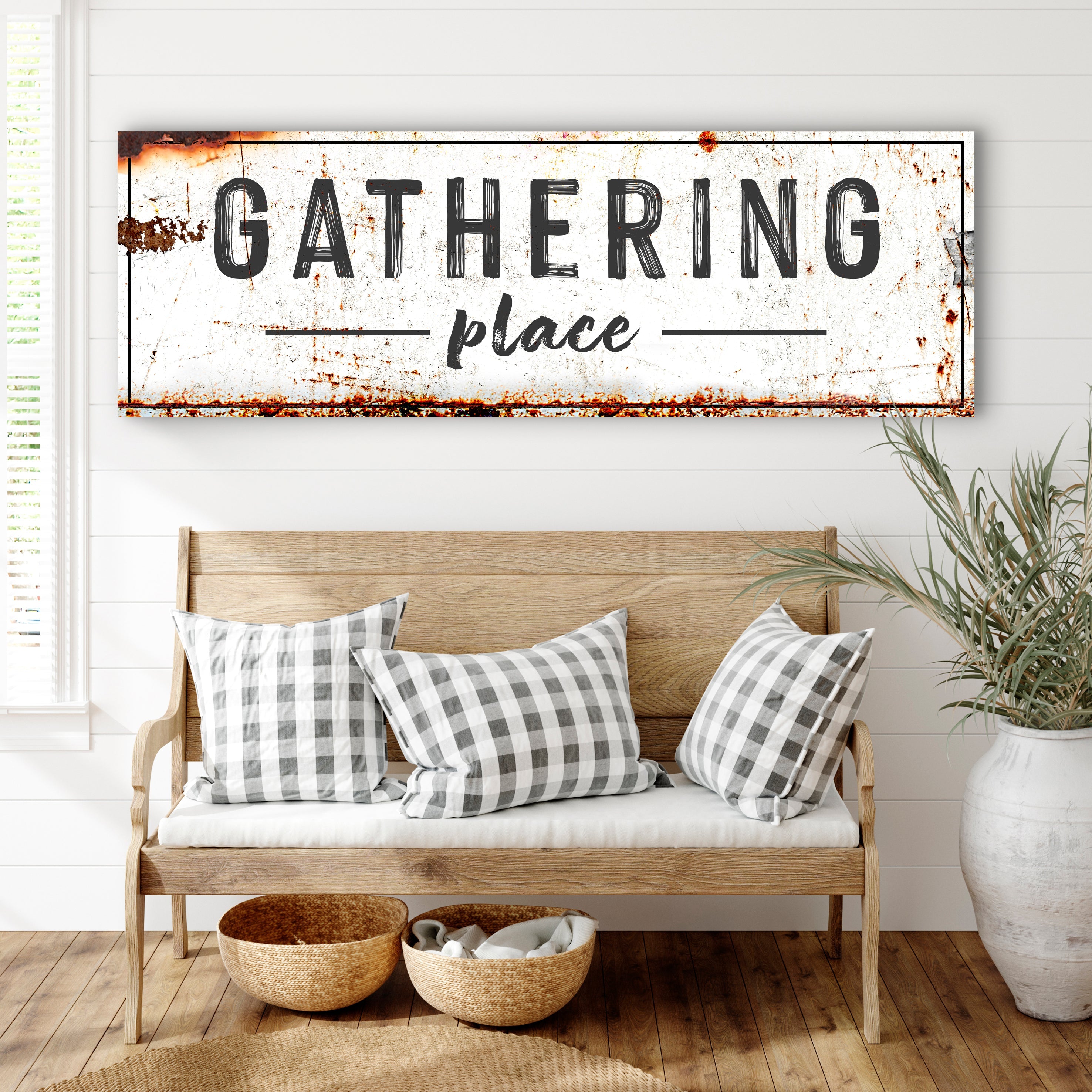 Family Gathering Place Sign on sale at MyriadMart
