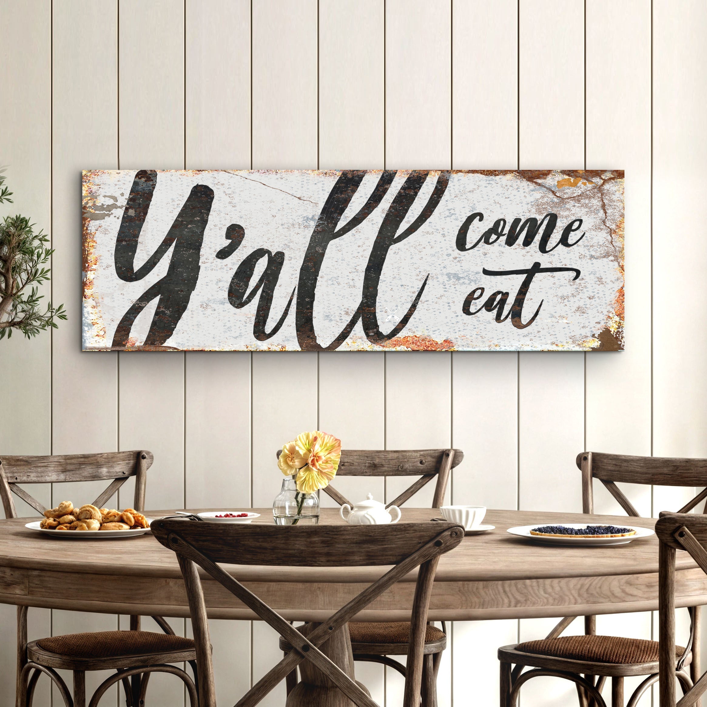 Y'all Come Eat Kitchen Sign III on sale at MyriadMart