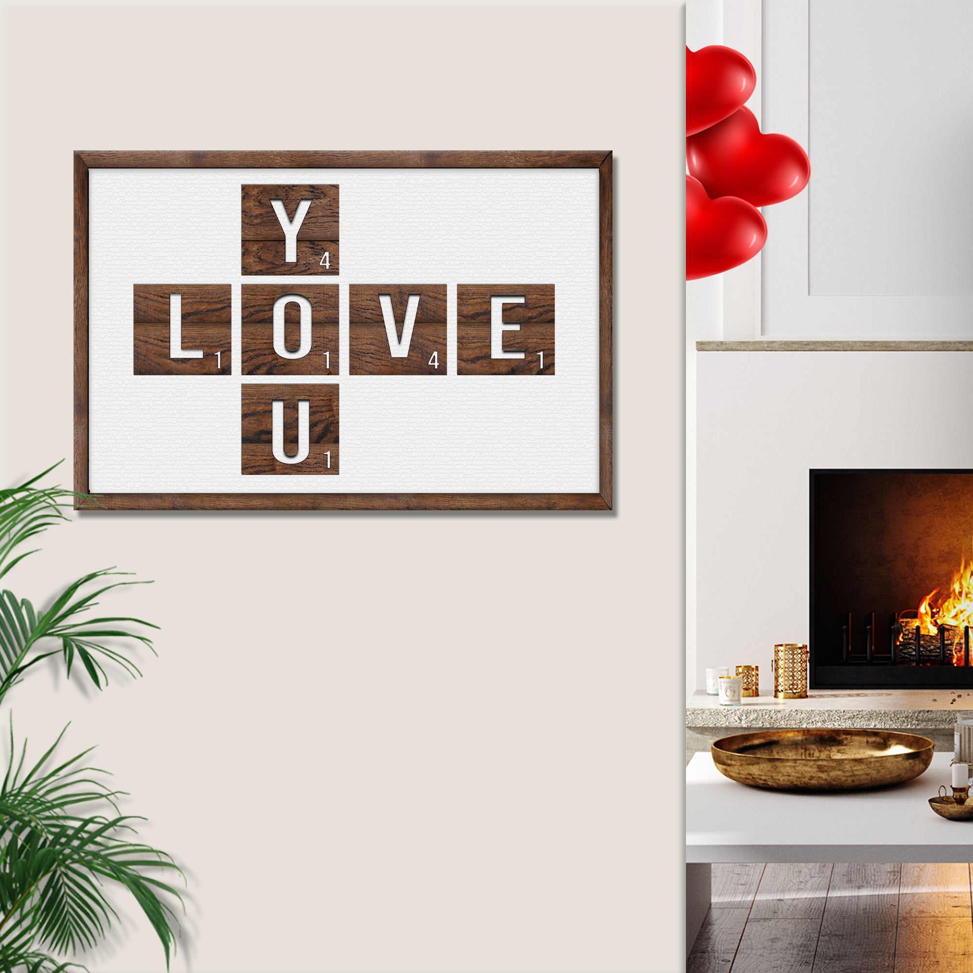Valentine Love You Sign on sale at MyriadMart