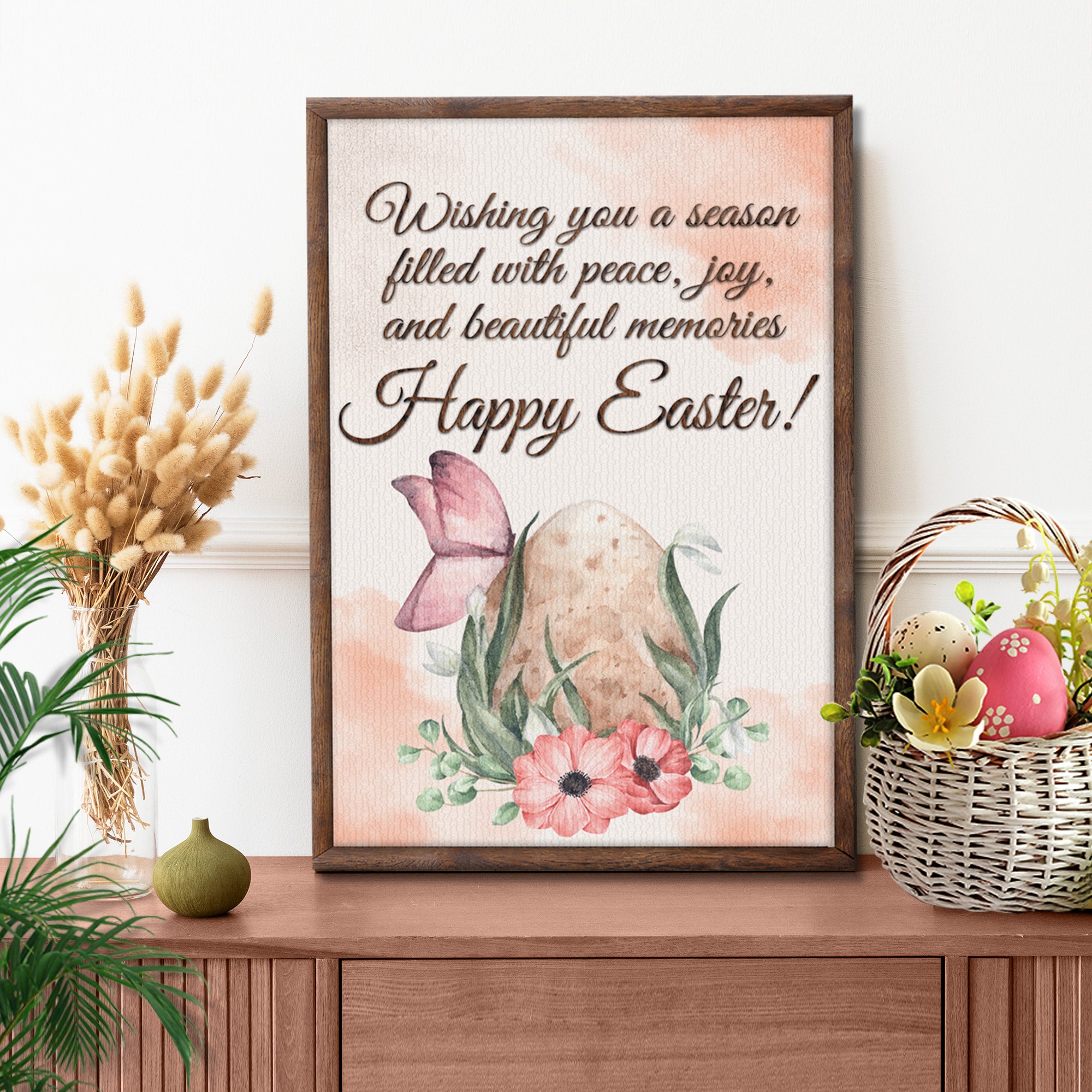 Easter Wishes Sign on sale at MyriadMart