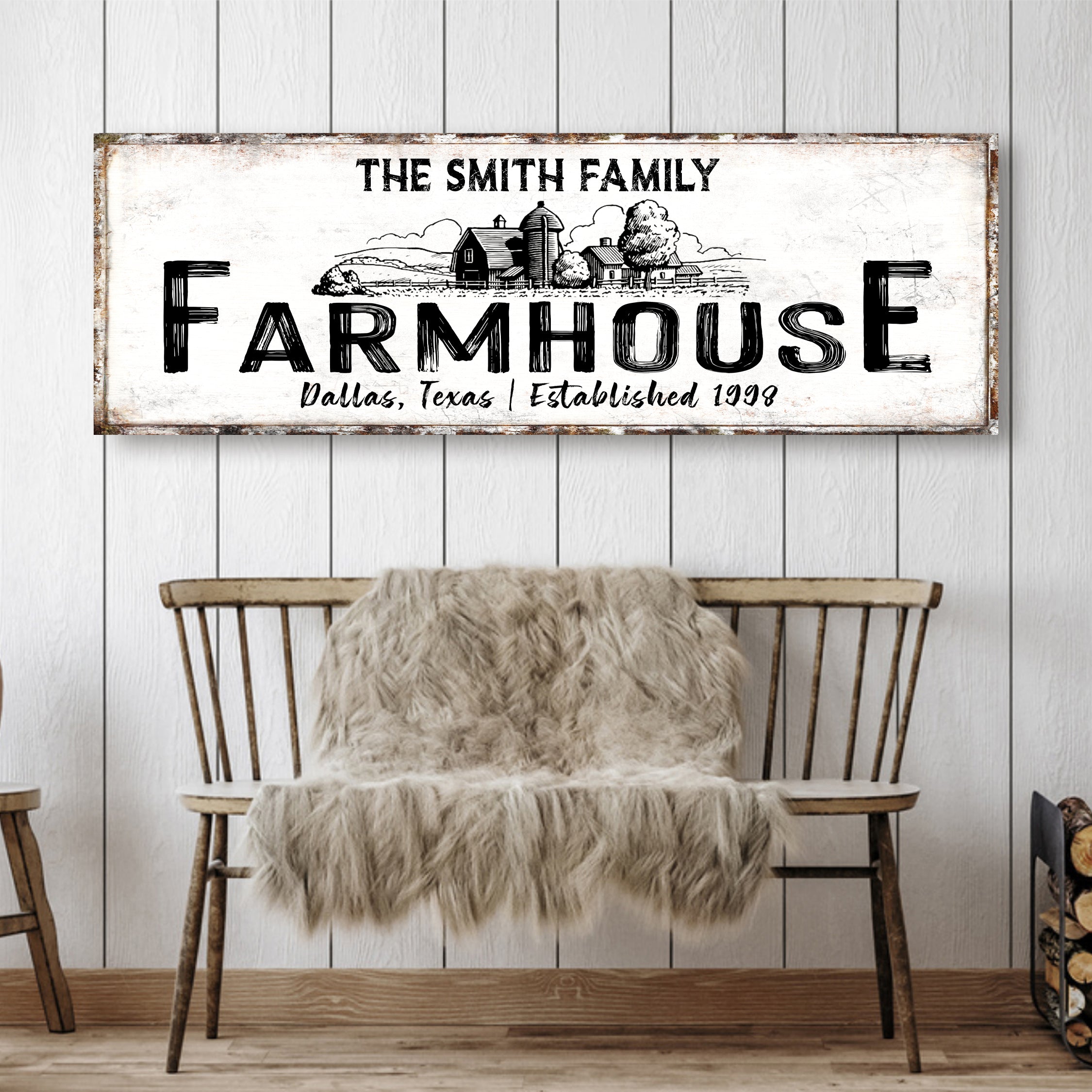 Rustic Farmhouse Sign XIII on sale at MyriadMart