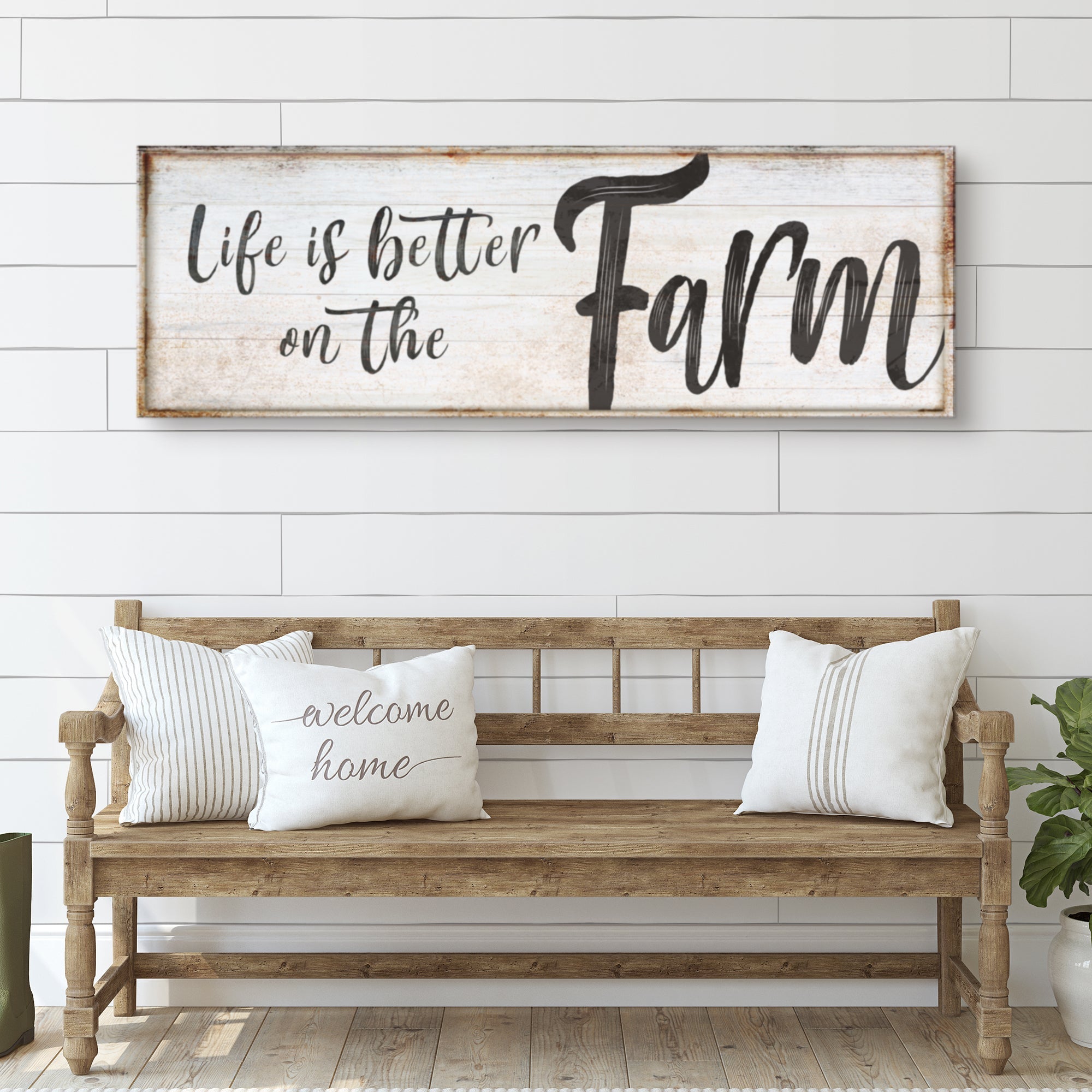 Life Is Better On The Farm Sign VIII on sale at MyriadMart
