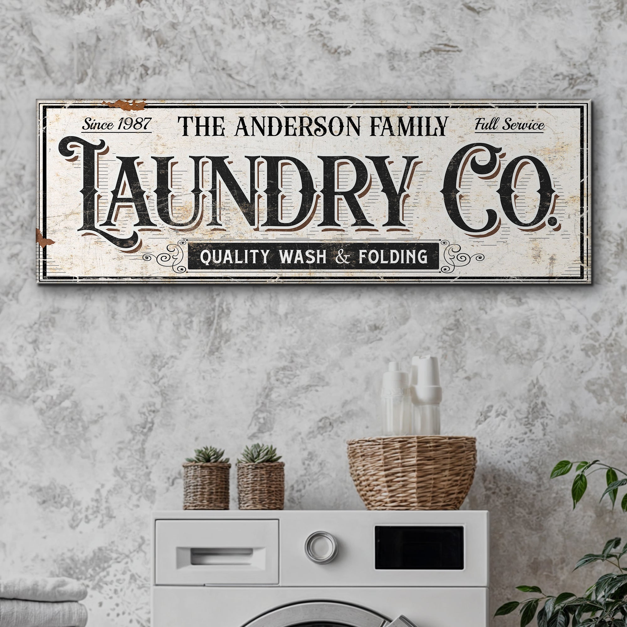The Laundry Room Sign VIII on sale at MyriadMart