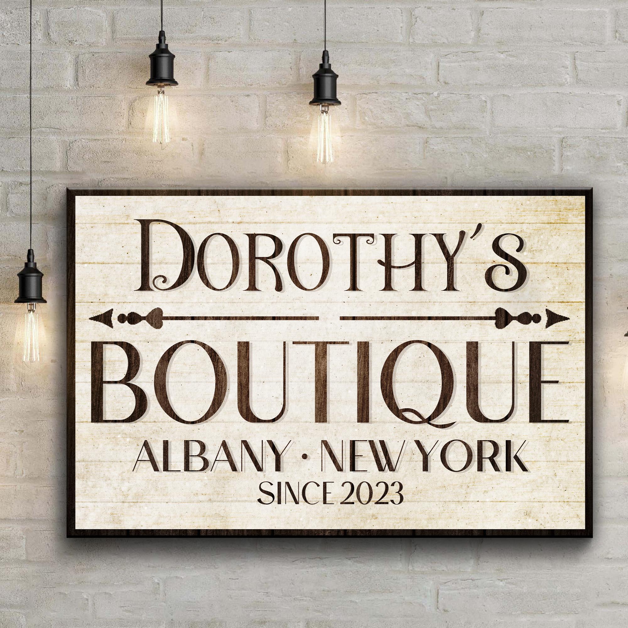Boutique Sign IV on sale at MyriadMart