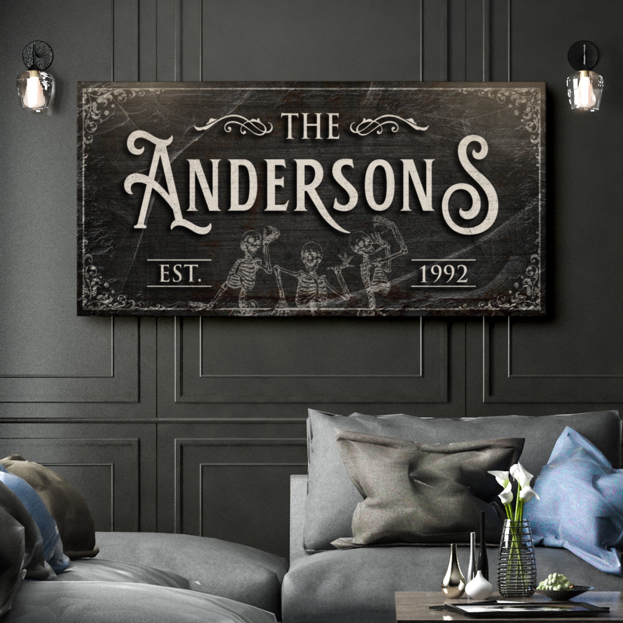 Gothic Family Sign IV on sale at MyriadMart