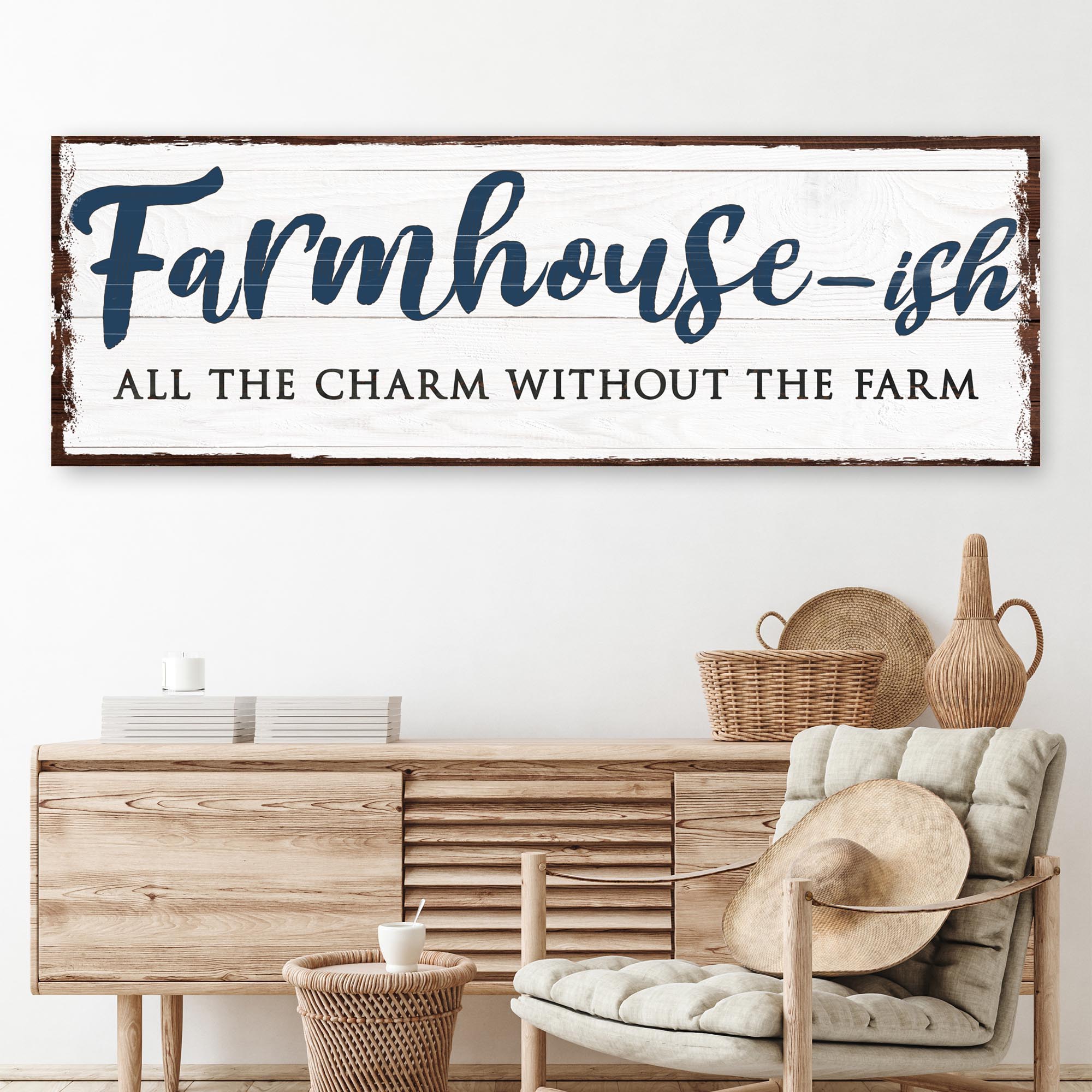 Farmhouse-Ish Sign VII on sale at MyriadMart