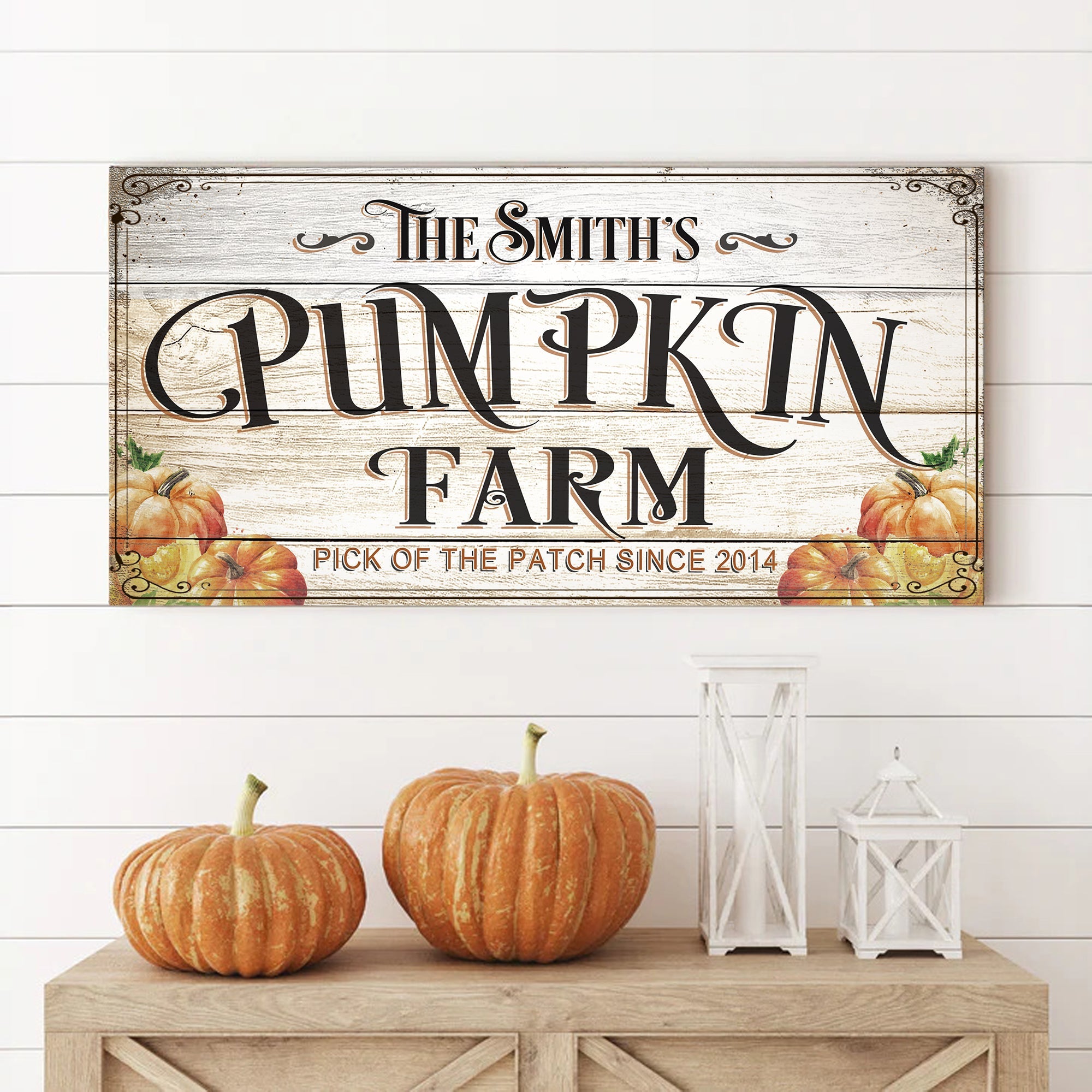 Pick Of The Patch Pumpkin Farm Sign on sale at MyriadMart