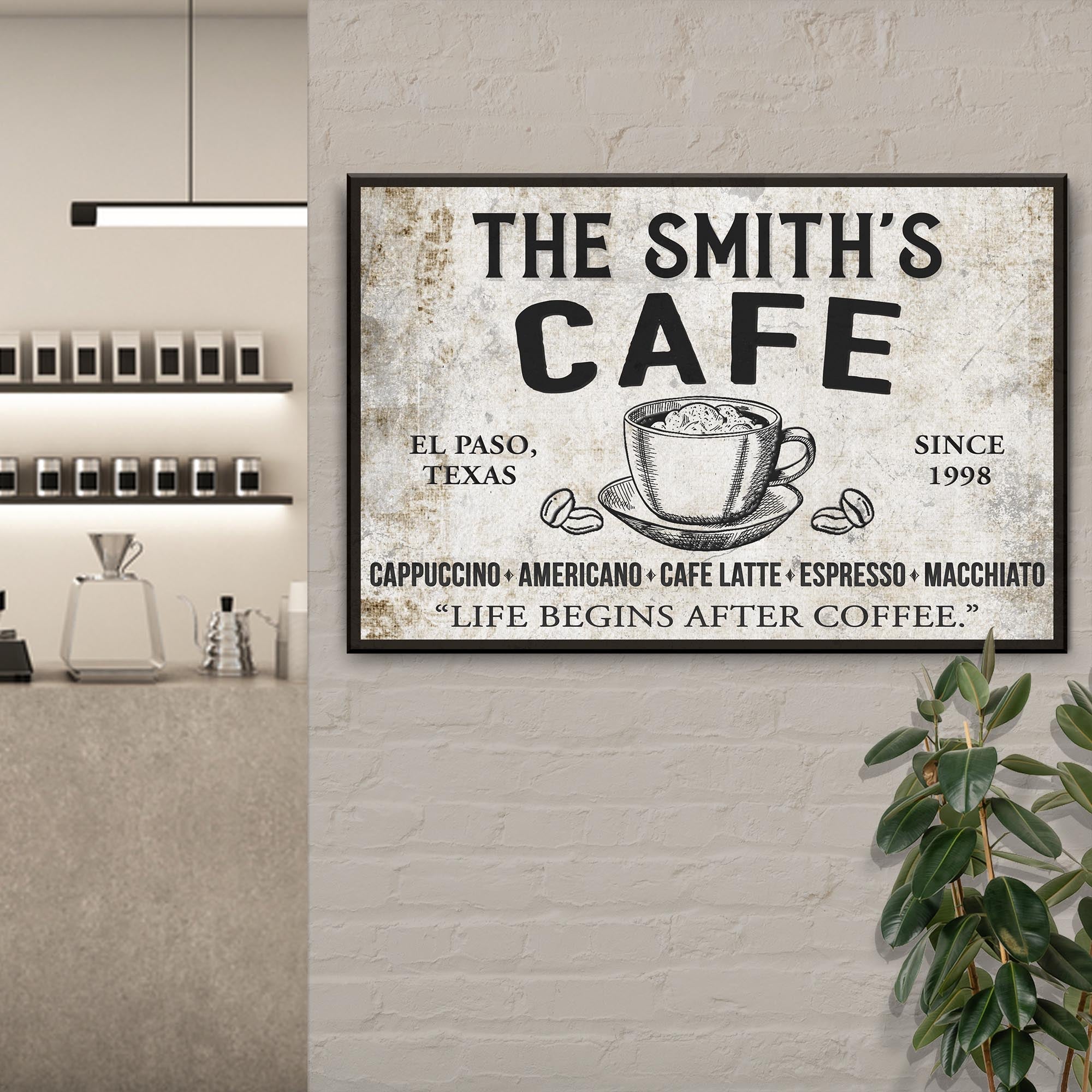 Cafe Sign IV on sale at MyriadMart