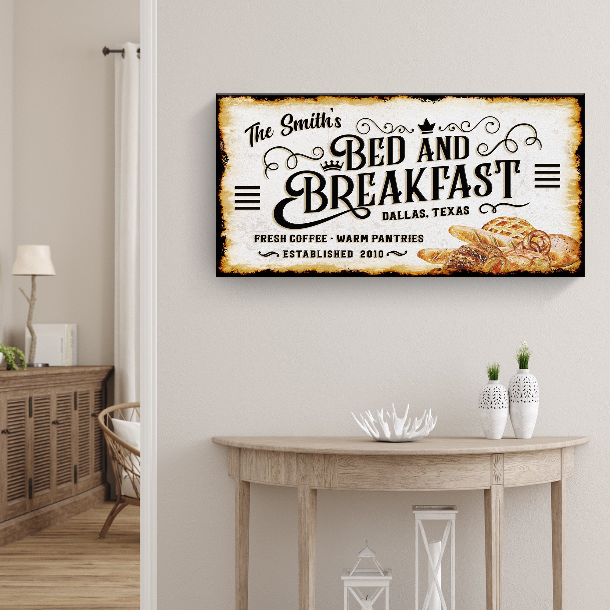 Bed and Breakfast Sign IV on sale at MyriadMart