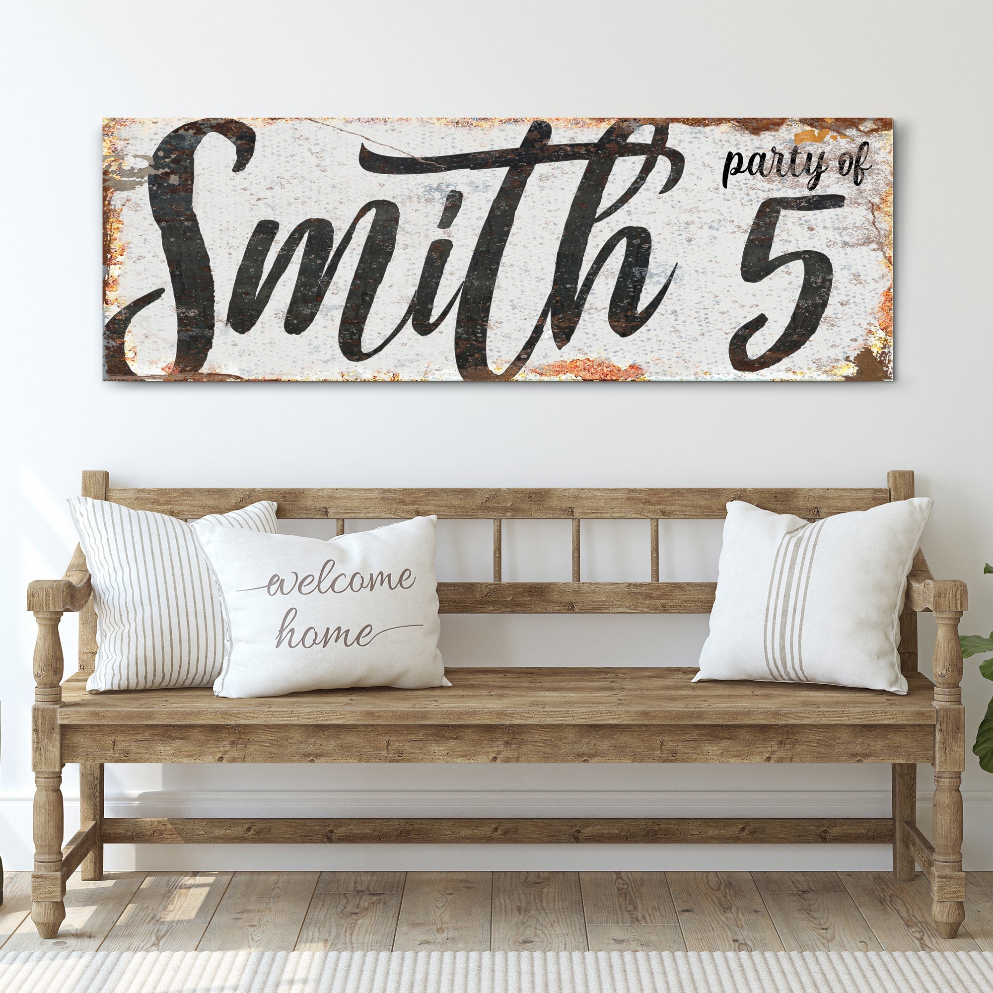 Personalized Party of Family Sign II on sale at MyriadMart