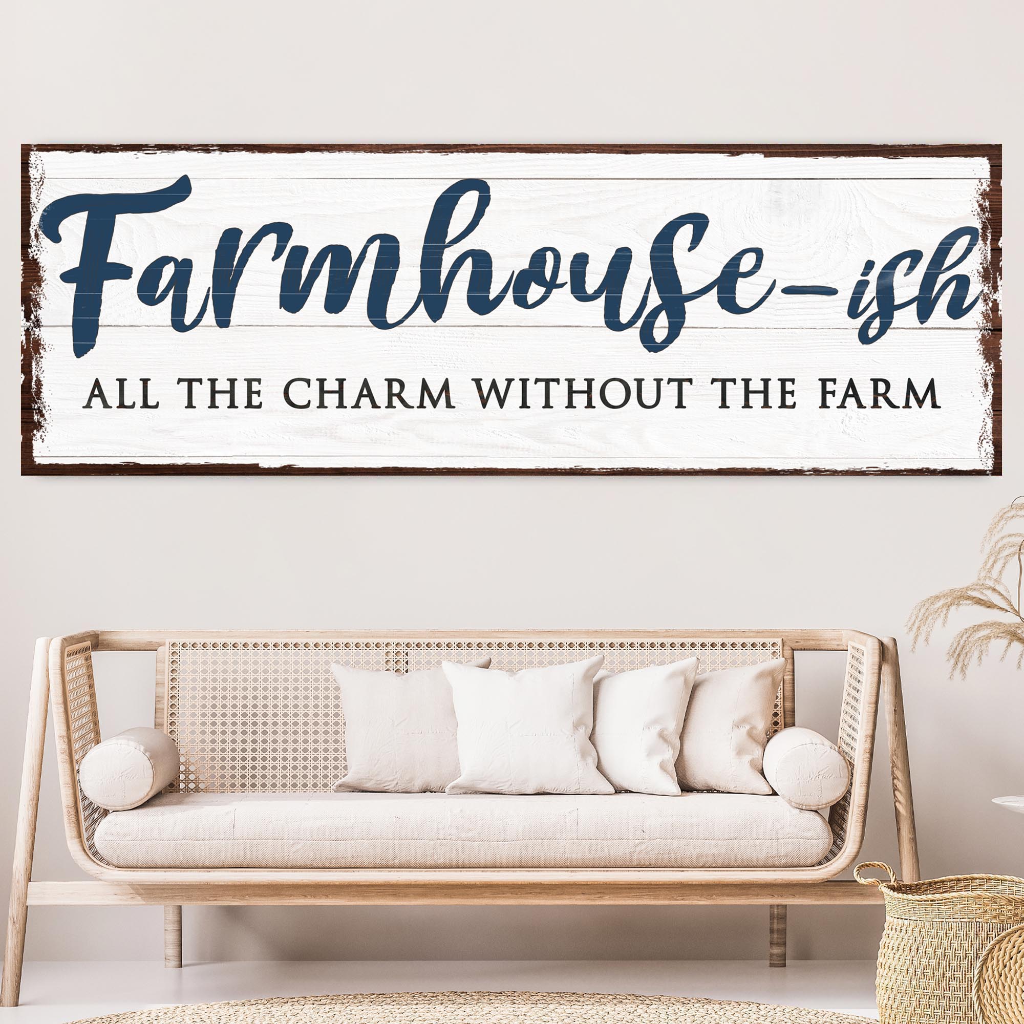 Farmhouse-Ish Sign VII on sale at MyriadMart