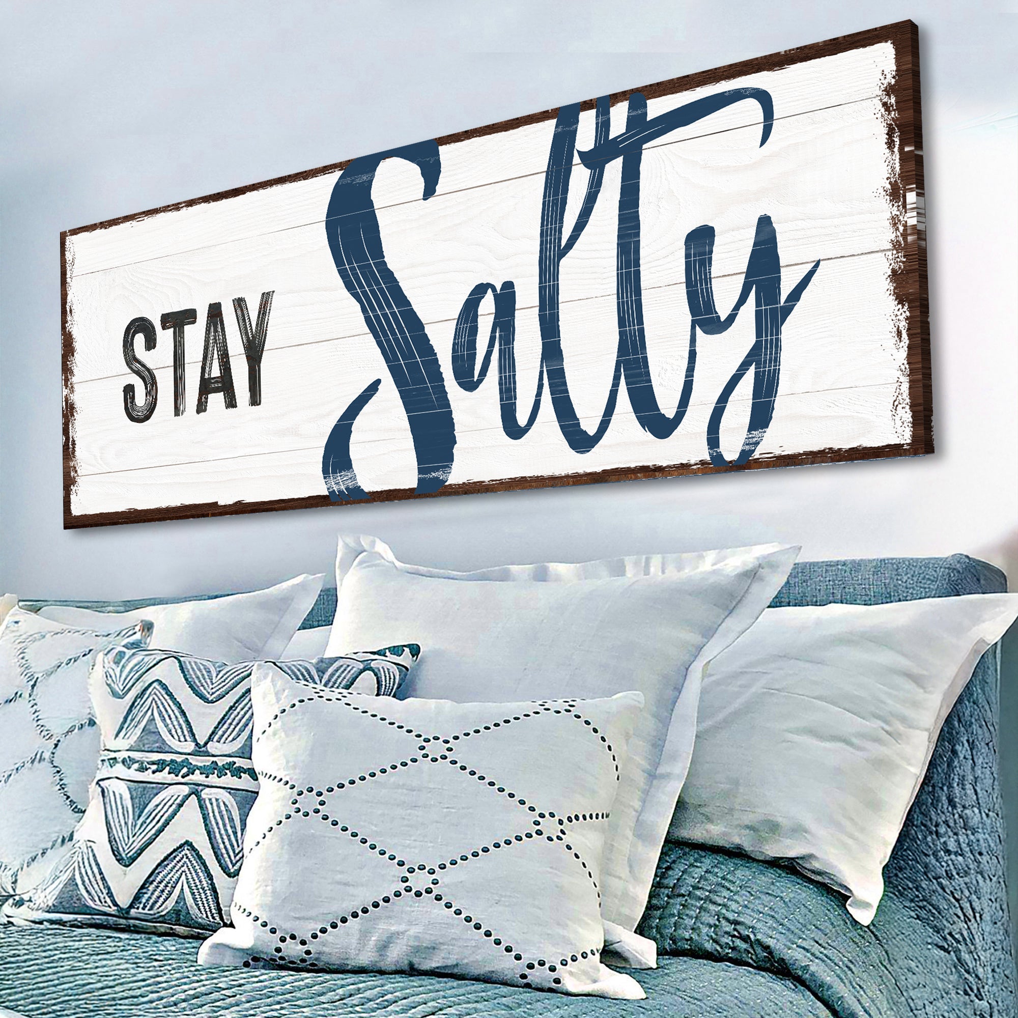 Stay Salty Coastal Sign III on sale at MyriadMart