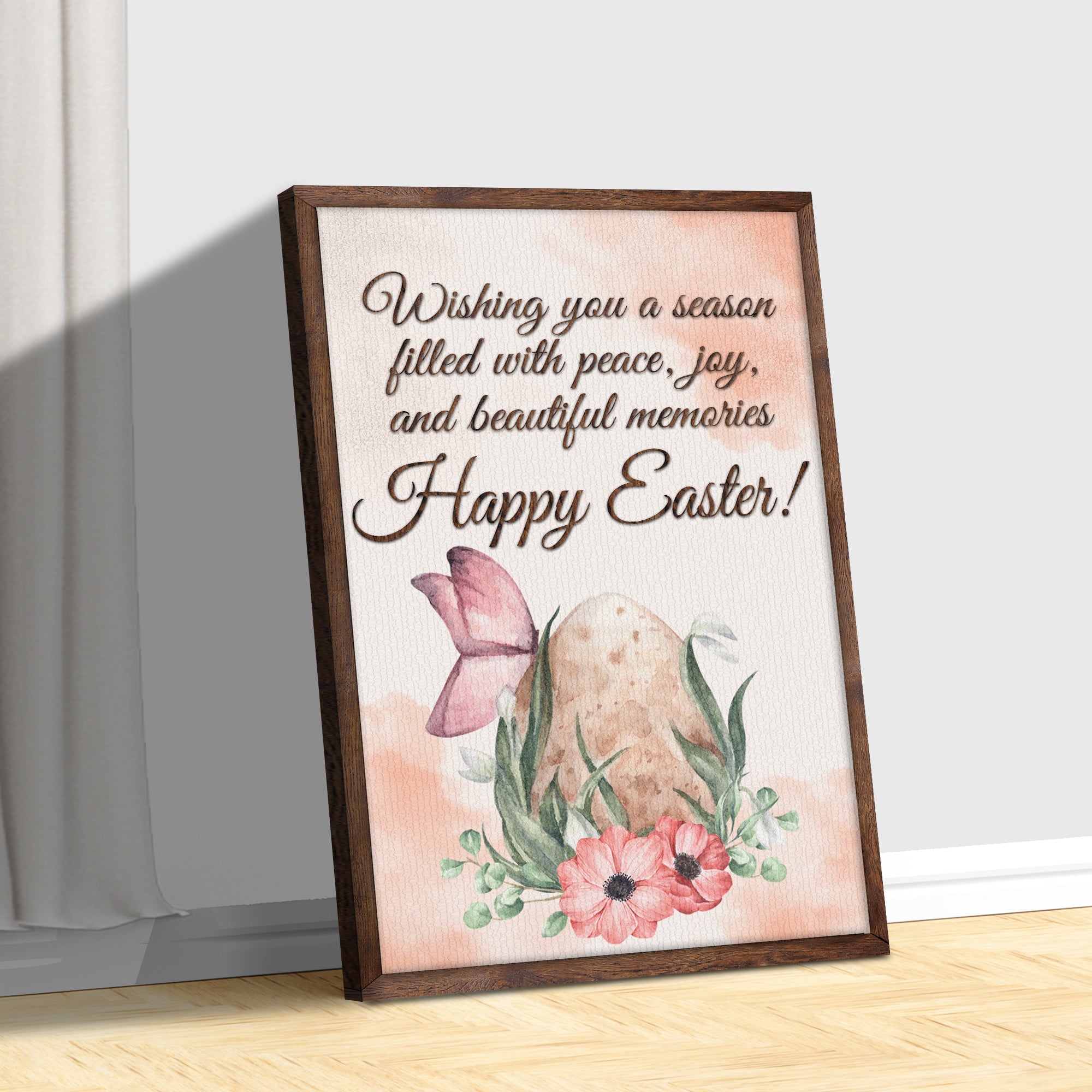 Easter Wishes Sign on sale at MyriadMart