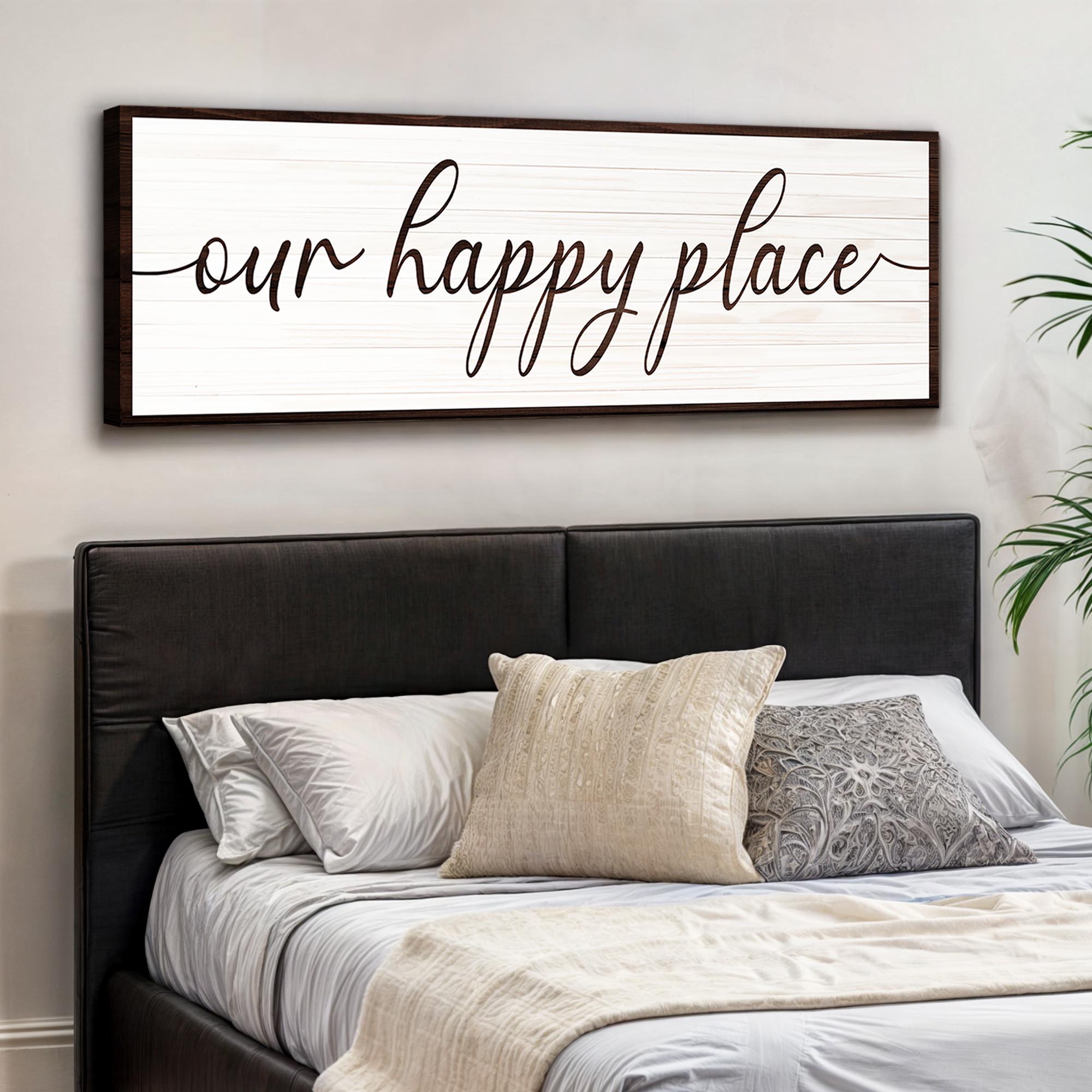Our Happy Place Sign II on sale at MyriadMart