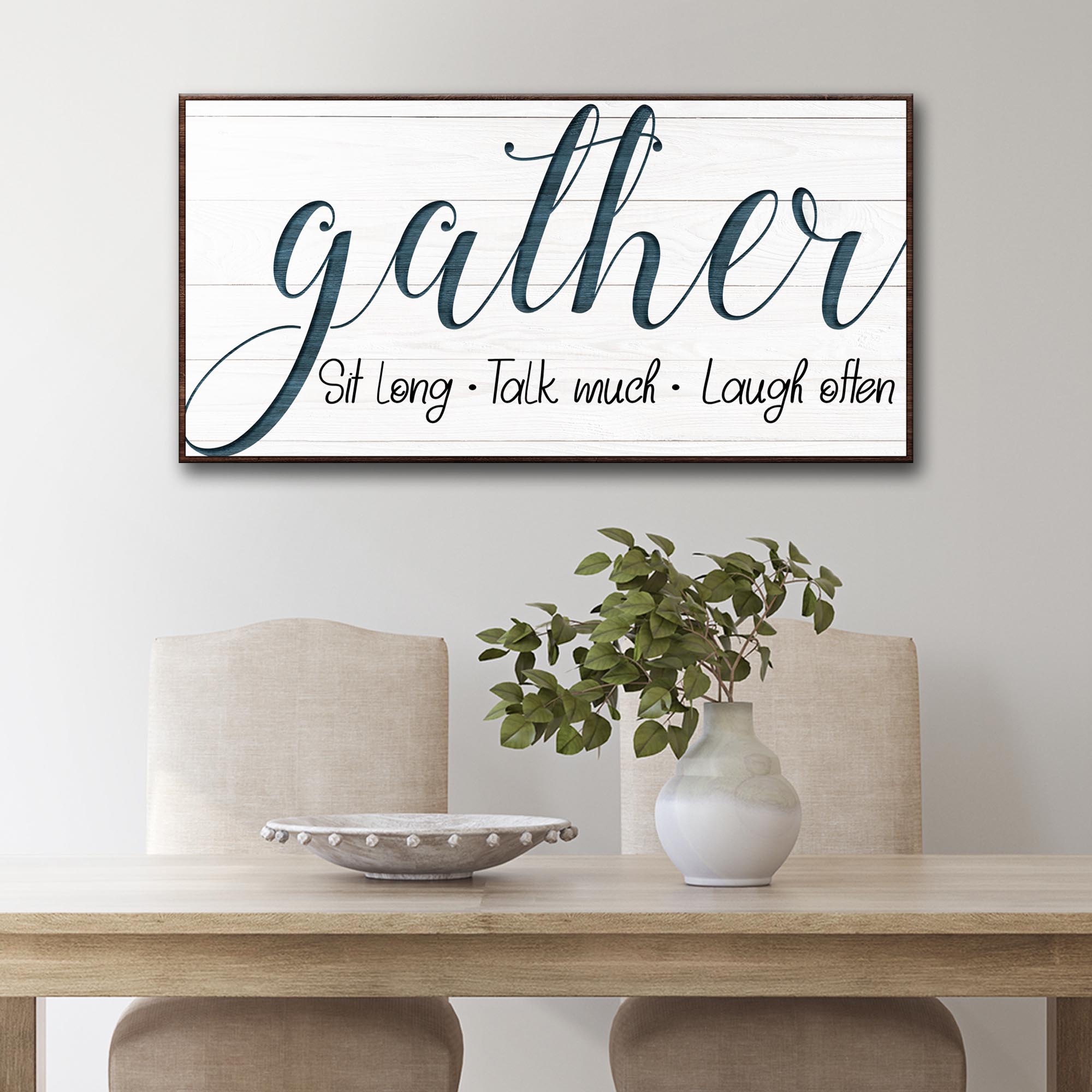 Gather Sign V on sale at MyriadMart