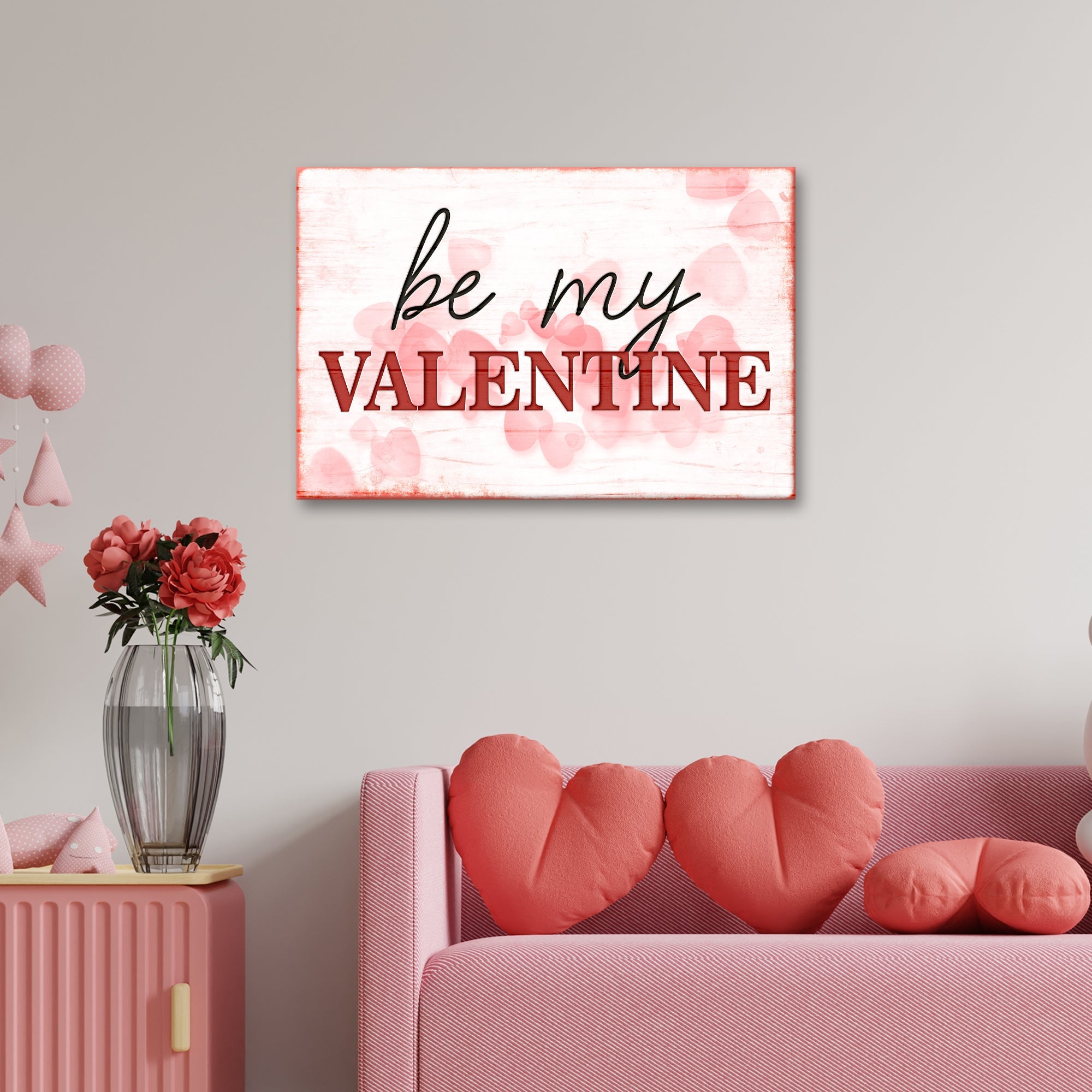 Be My Valentine Sign on sale at MyriadMart