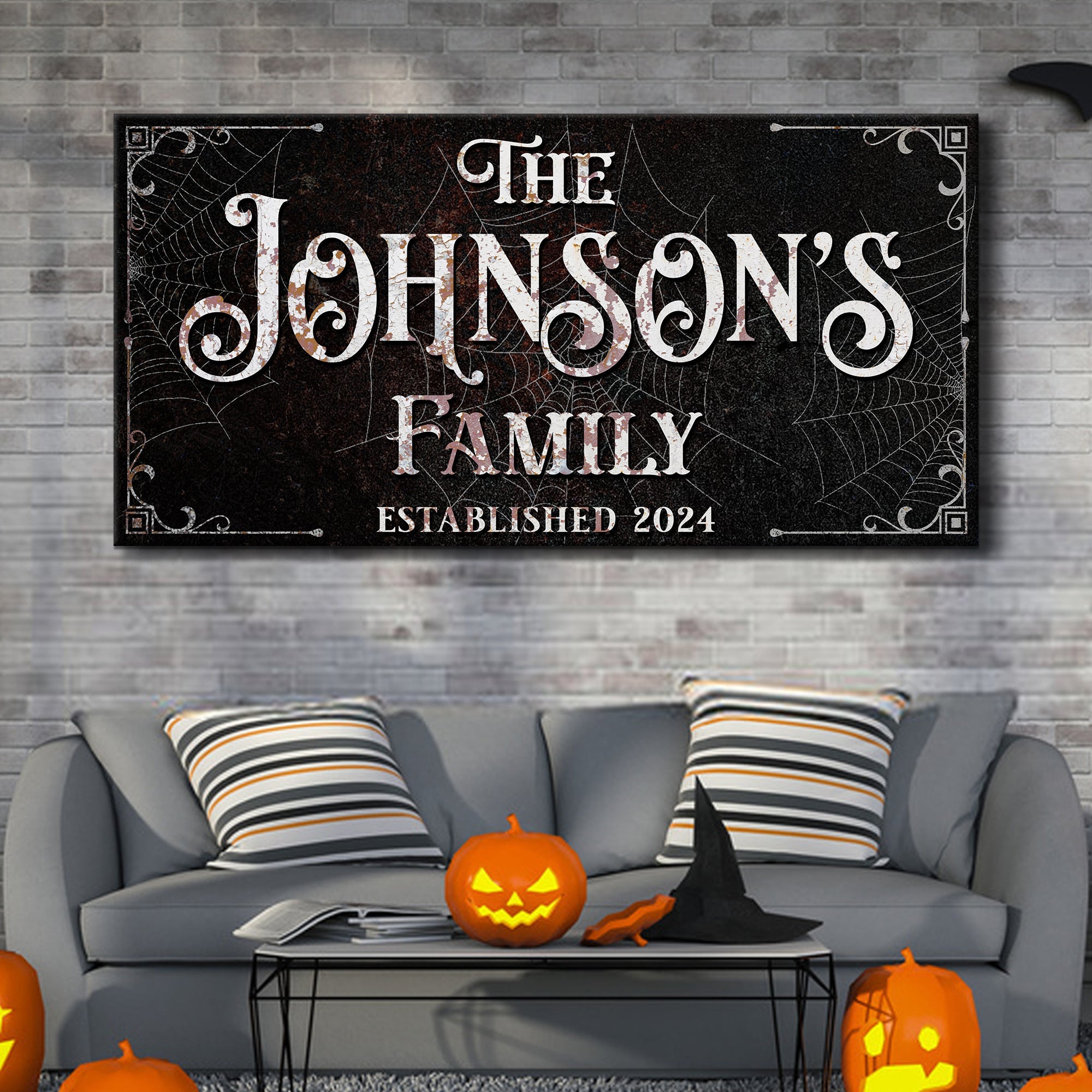 Personalized Gothic Sign on sale at MyriadMart