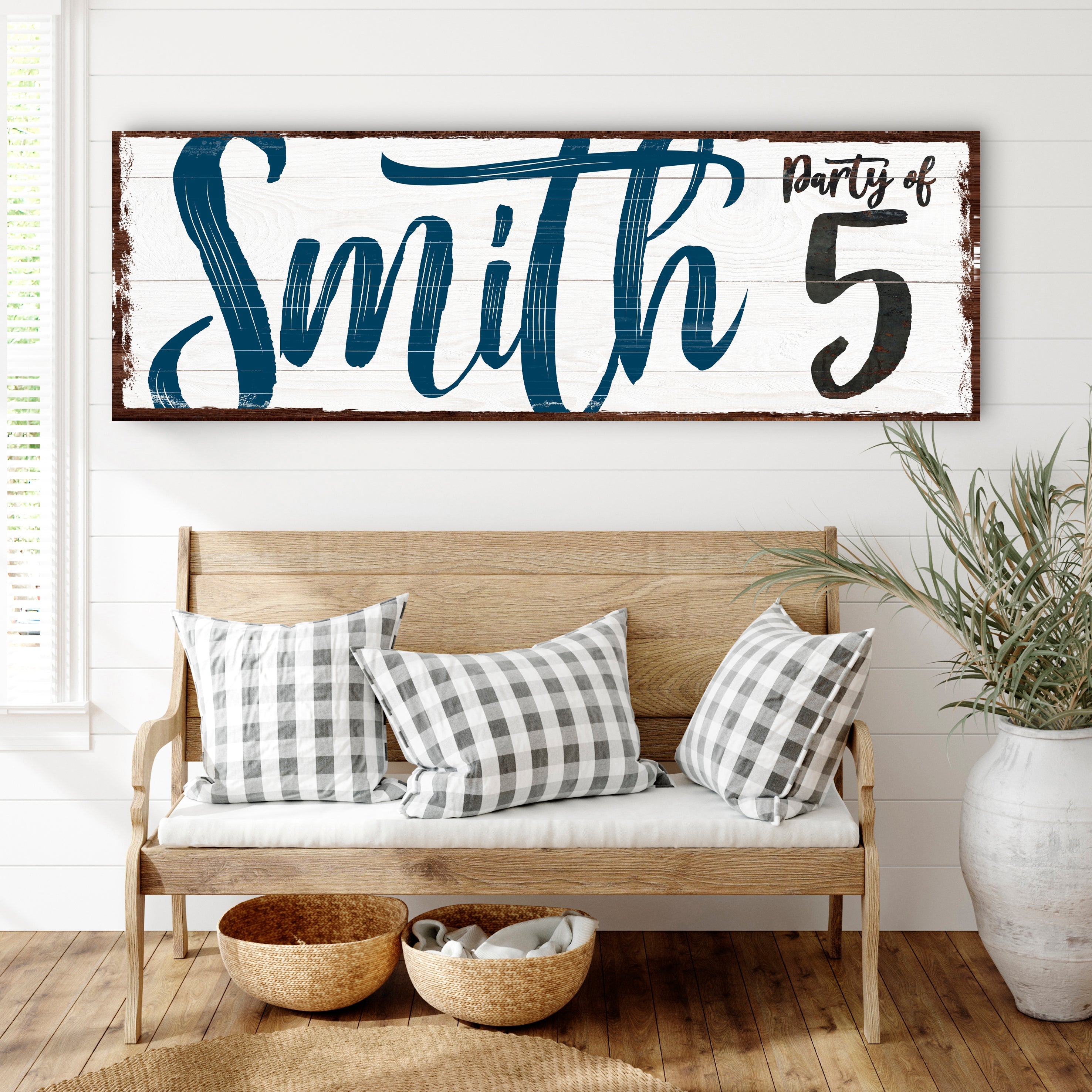 Personalized Party of Family Sign on sale at MyriadMart