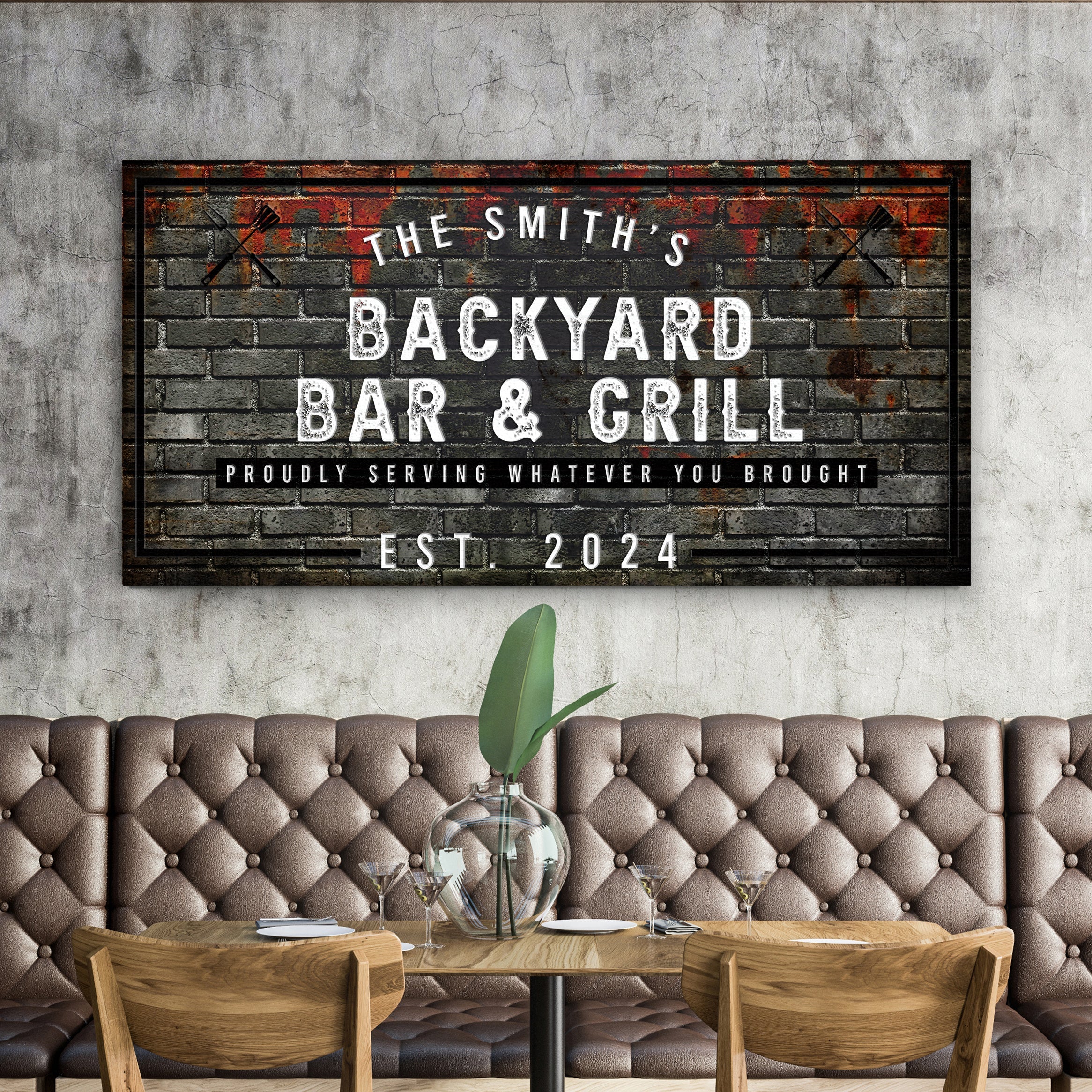 Backyard Bar & Grill Sign XXI on sale at MyriadMart