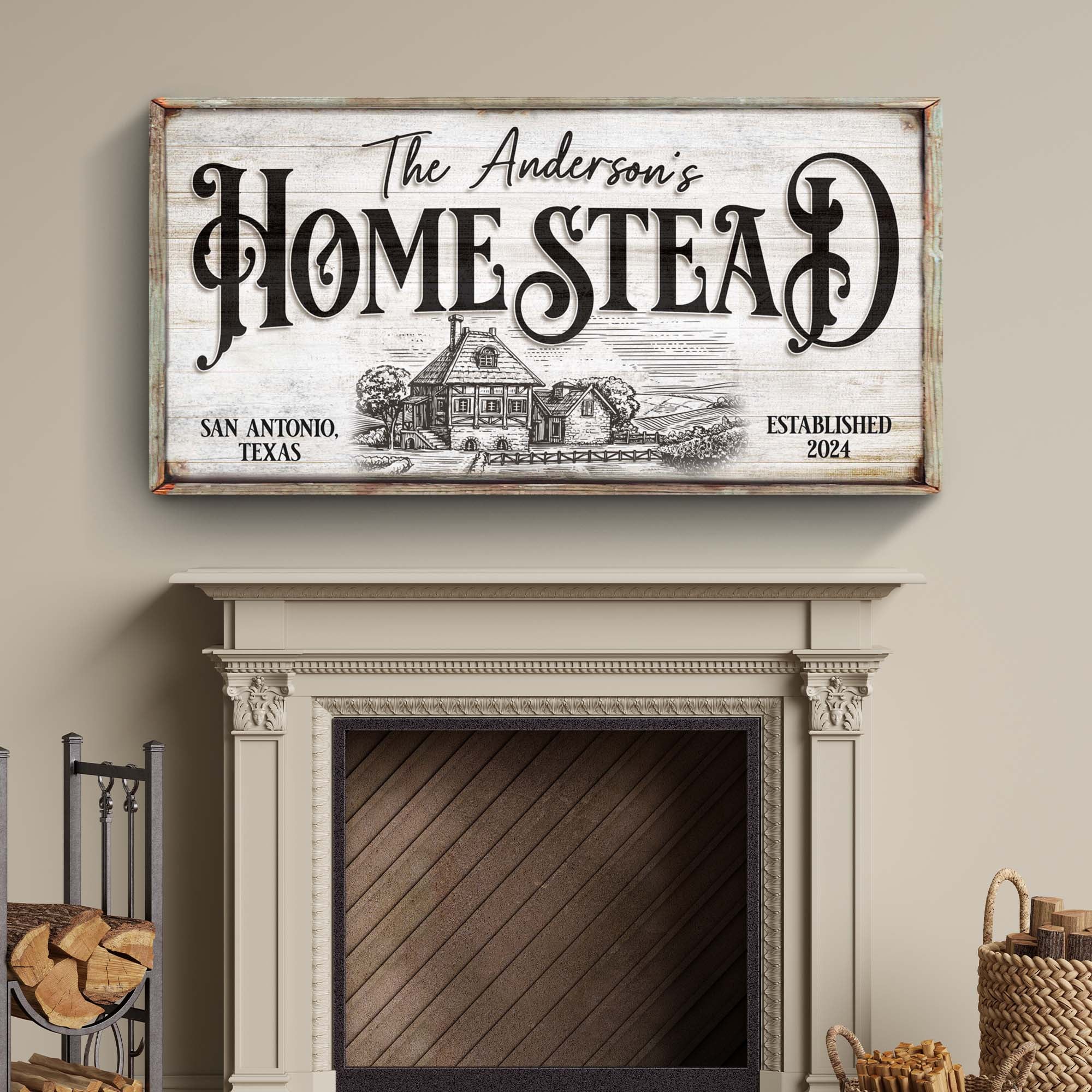 Homestead Sign X on sale at MyriadMart