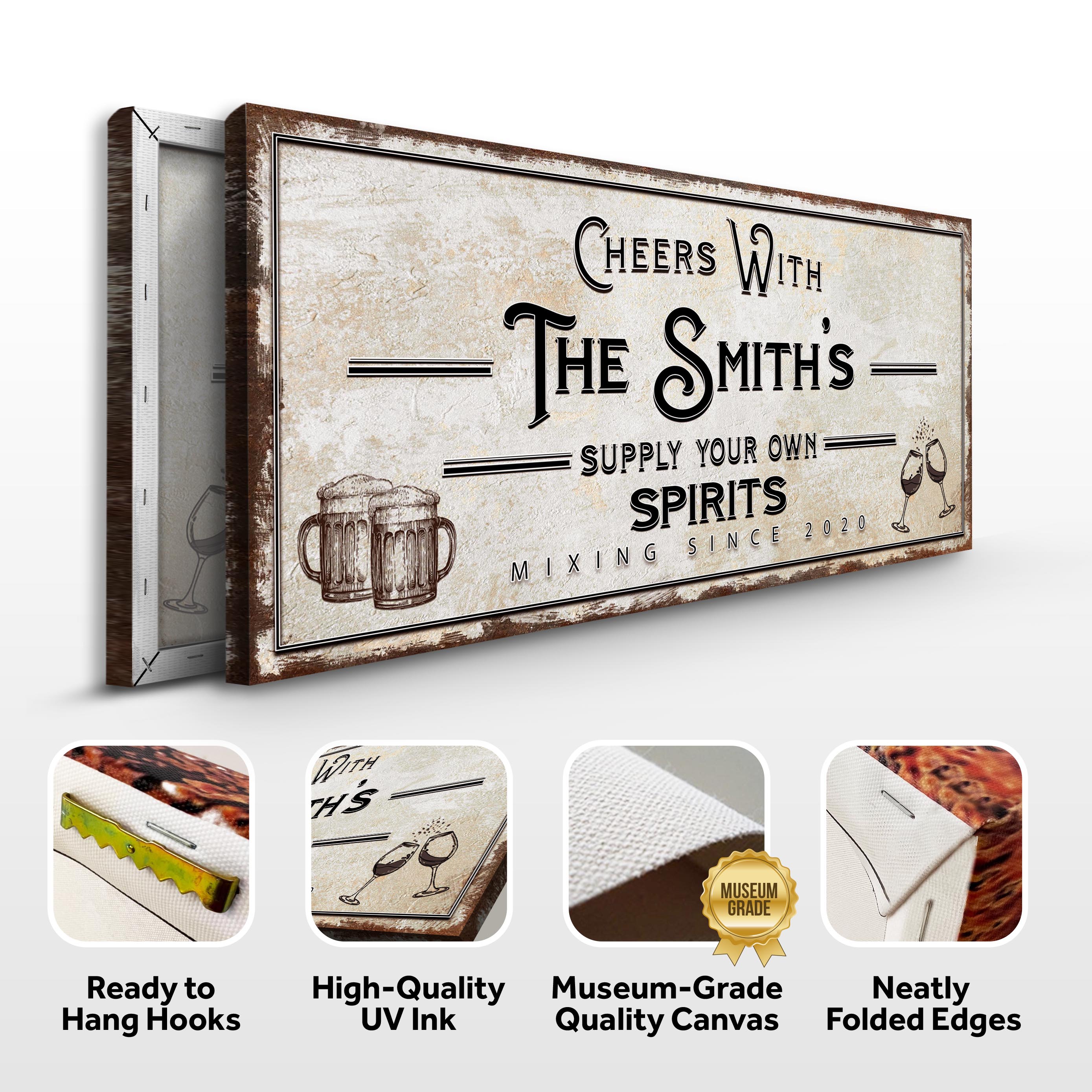 Supply Your Own Spirits Bar Sign on sale at MyriadMart