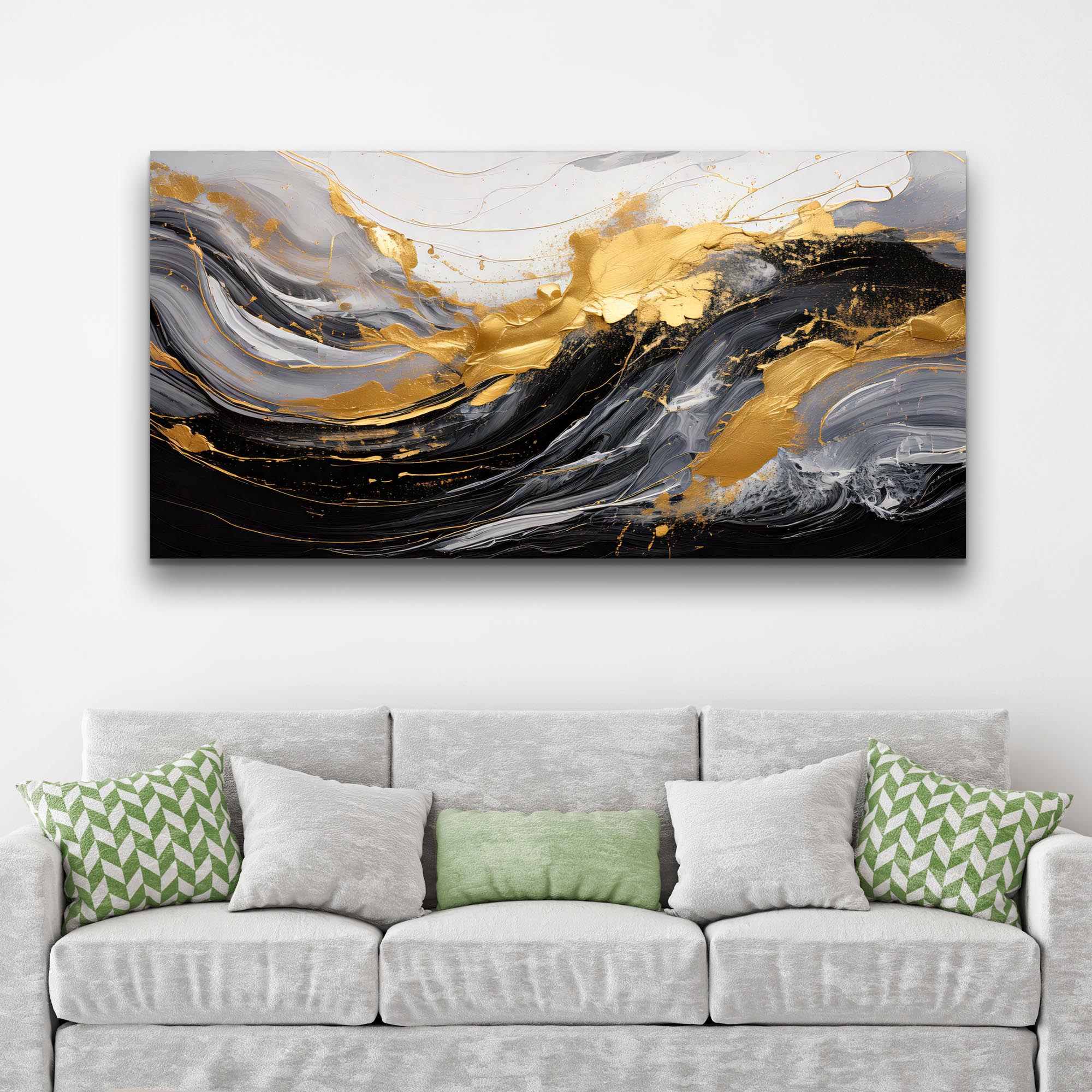 Modern Abstract Shadows Wall Art on sale at MyriadMart