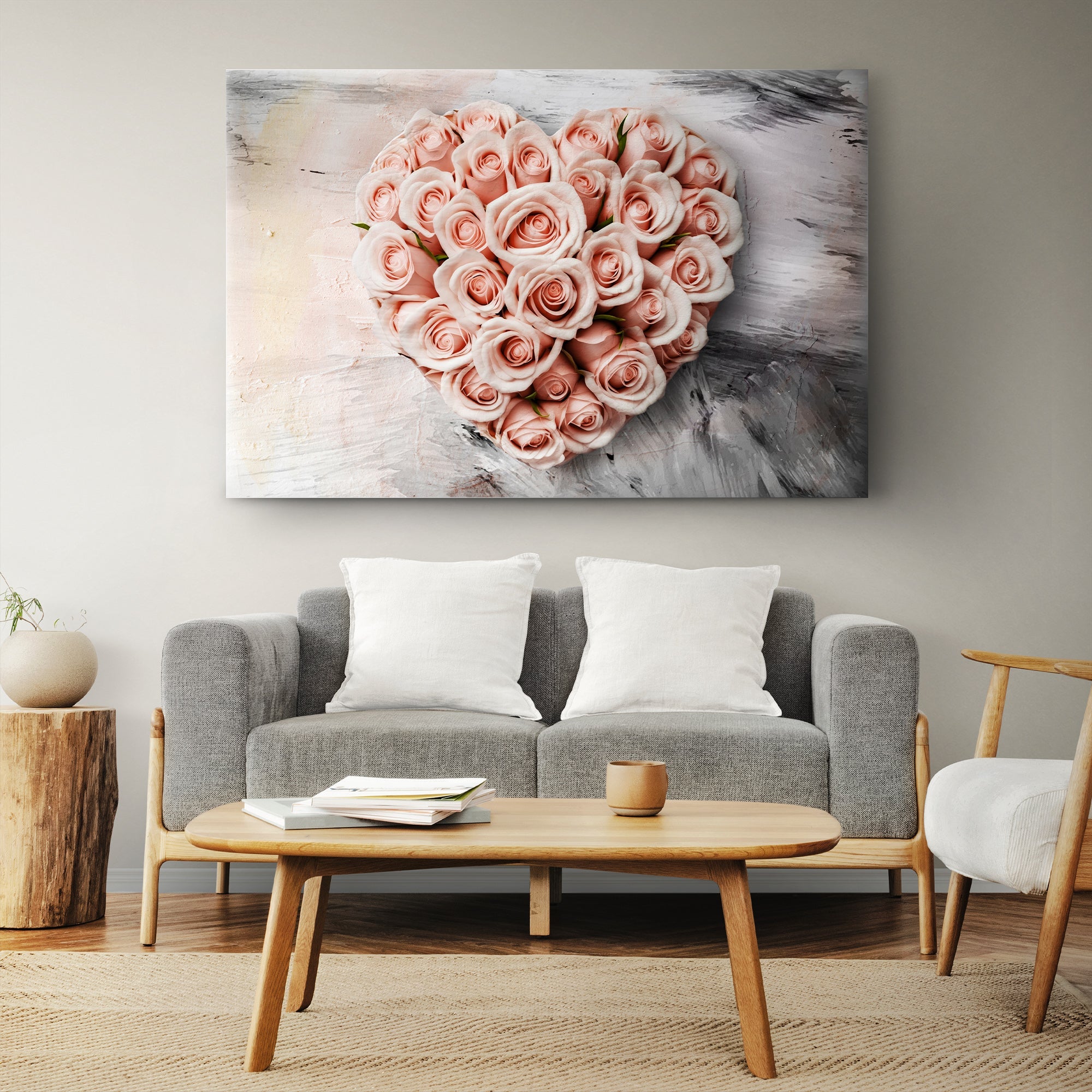 Floral Heart Wall Art II on sale at MyriadMart