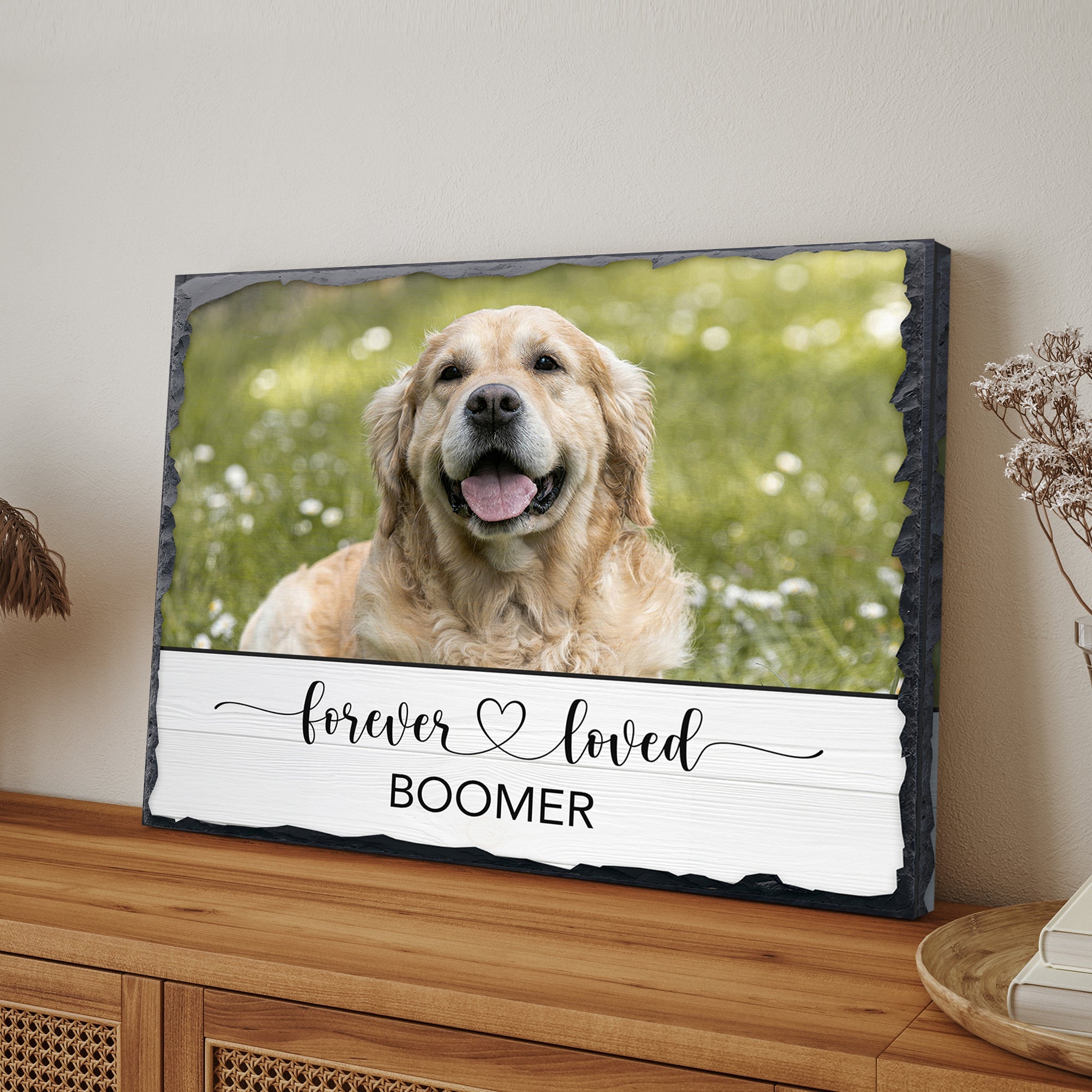 Pet Memorial Sign Forever Loved on sale at MyriadMart