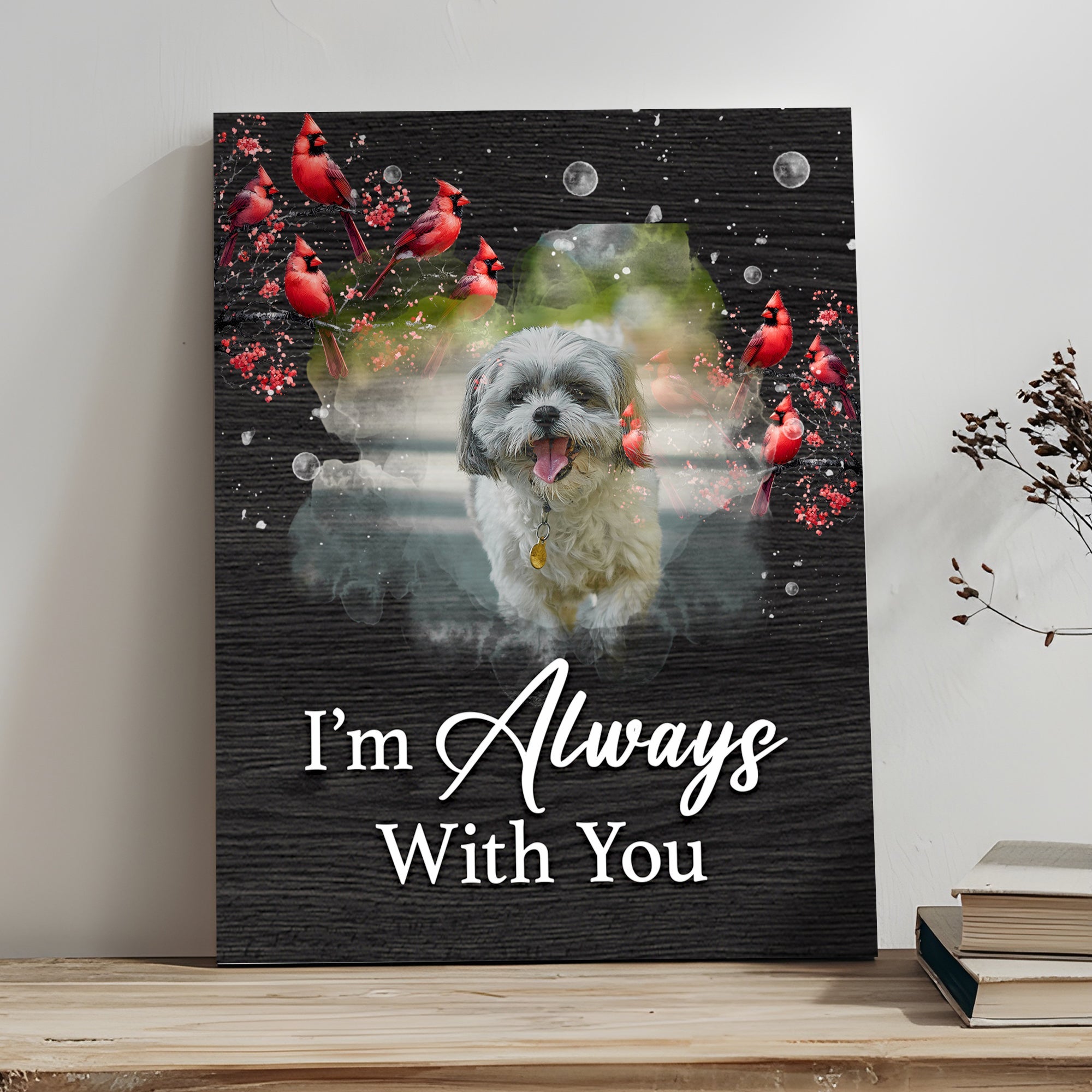 Pet Memorial Sign I'm Always With You on sale at MyriadMart