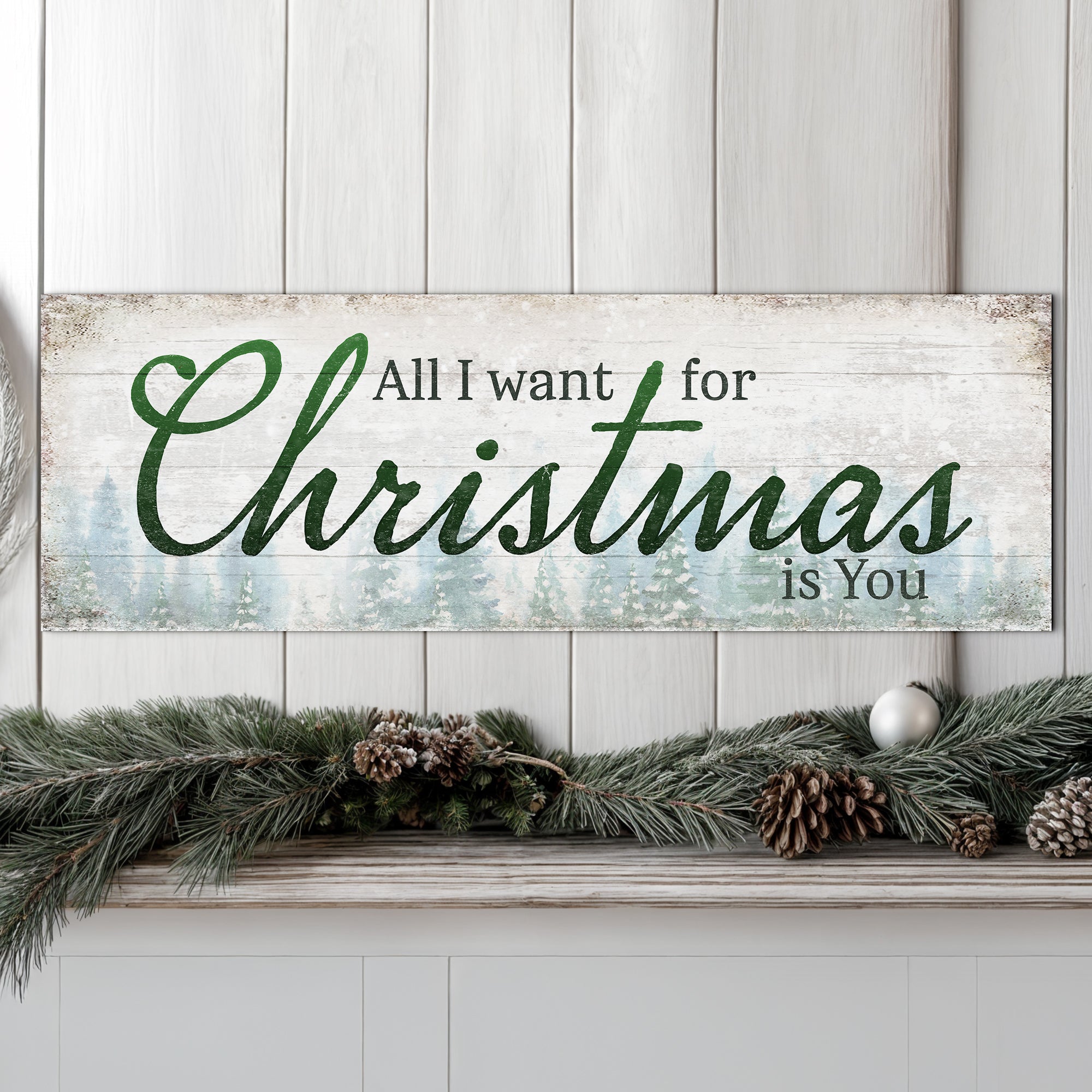 All I Want For Christmas Is You Sign IV on sale at MyriadMart