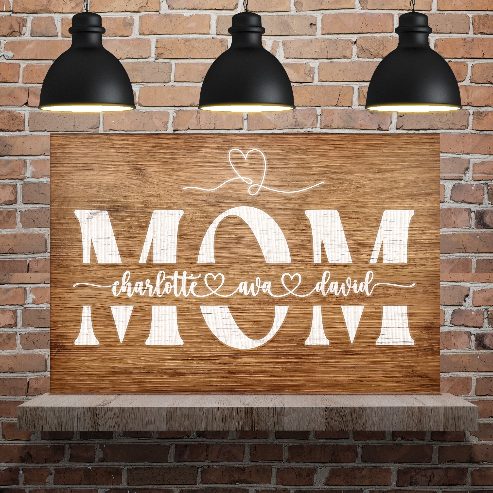 Mother's Day Wood Sign on sale at MyriadMart