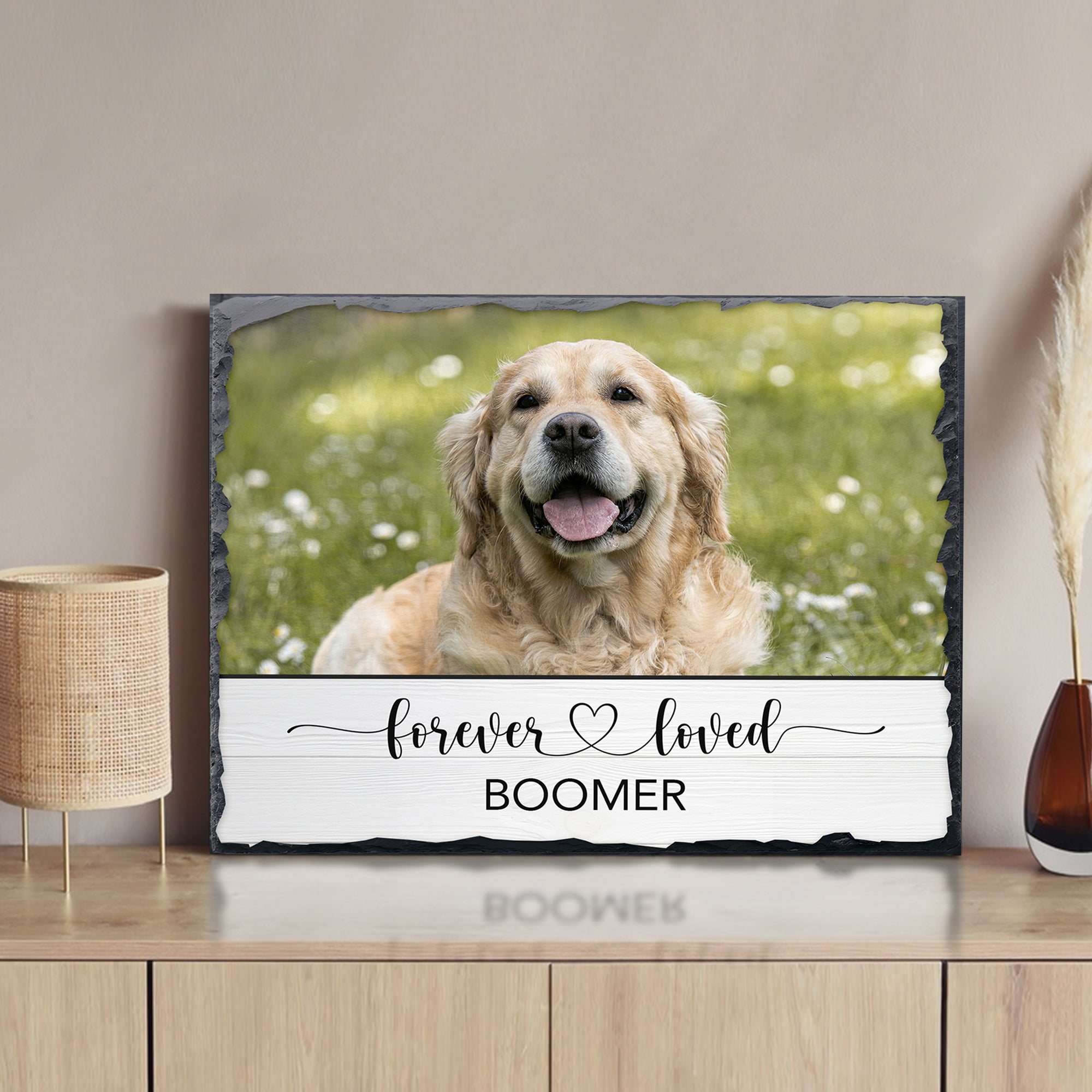 Pet Memorial Sign Forever Loved on sale at MyriadMart