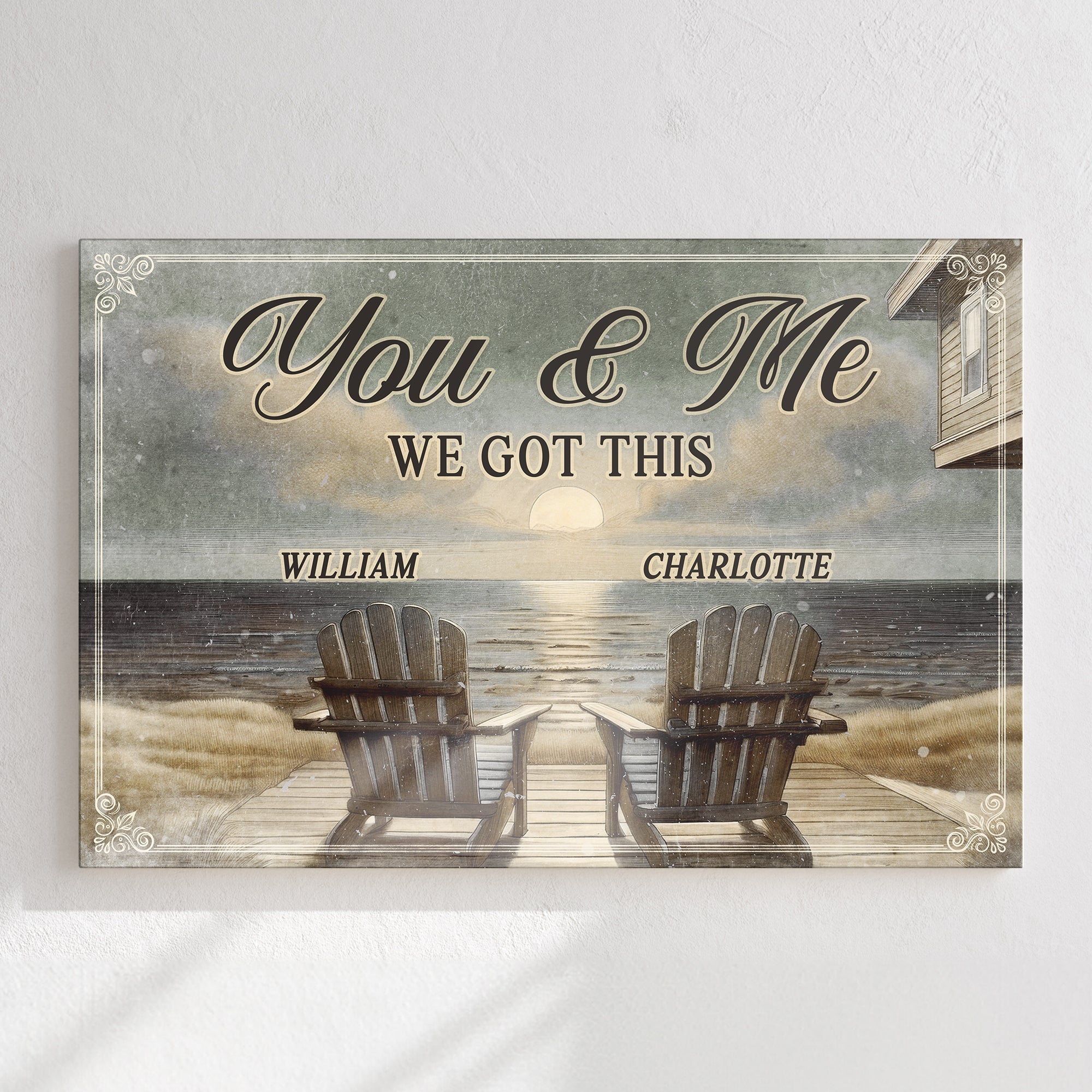 Ranch House Porch Themed We Got This Couple Sign on sale at MyriadMart