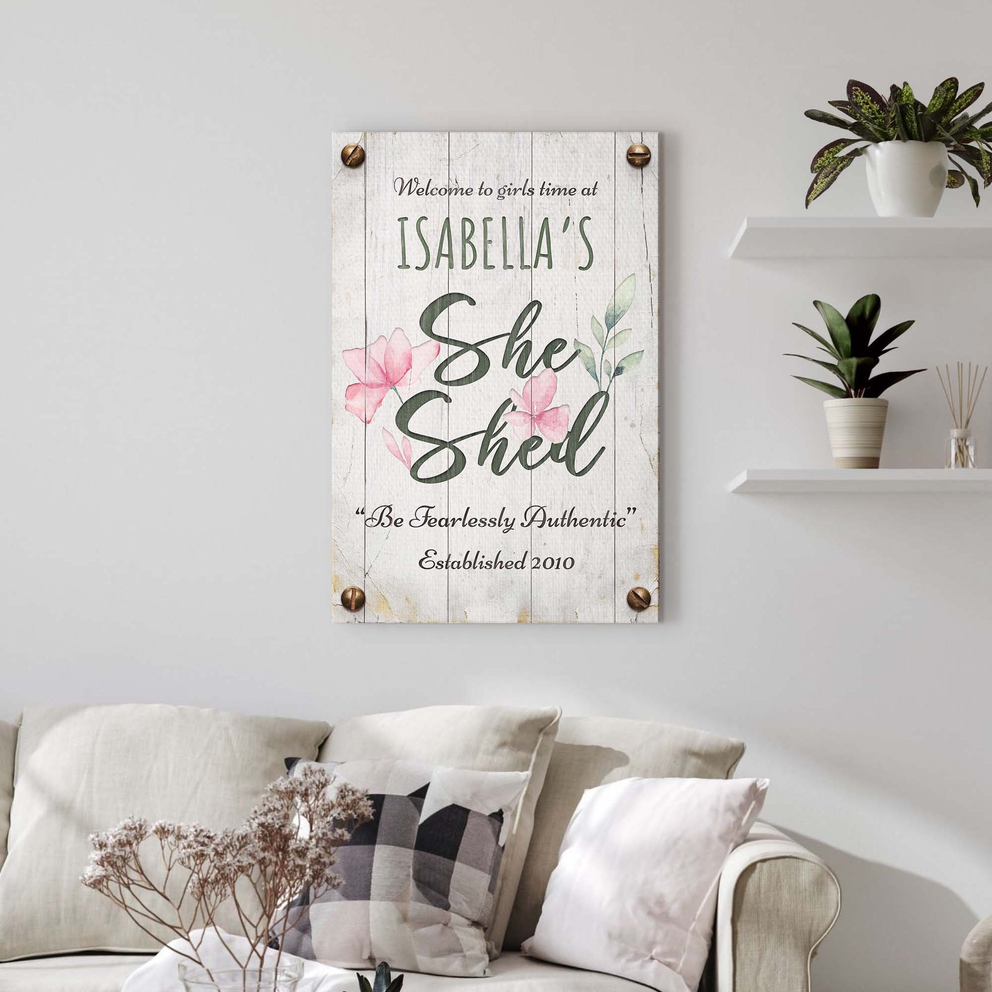 She Shed Sign IV on sale at MyriadMart