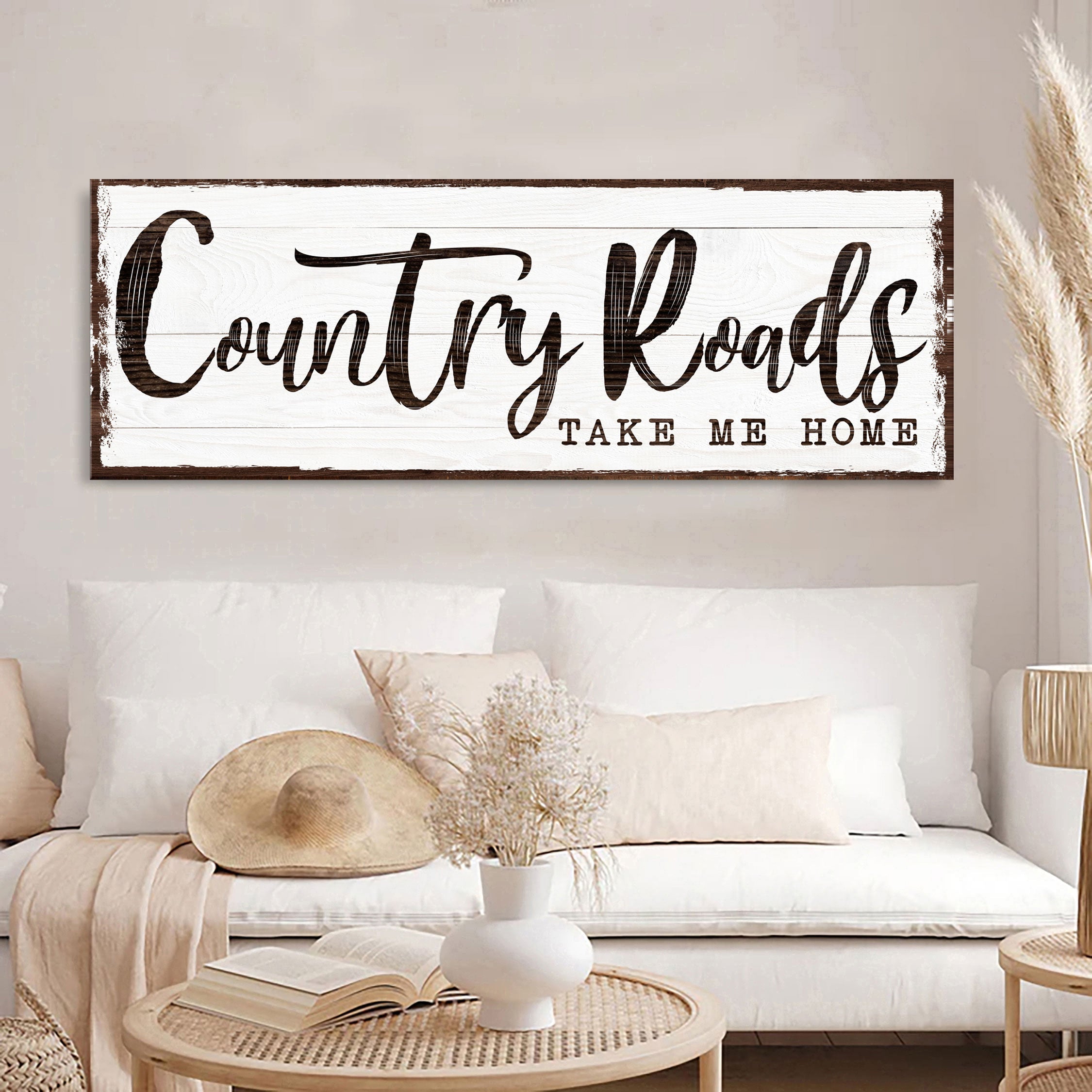 Country Roads Take Me Home Sign III on sale at MyriadMart