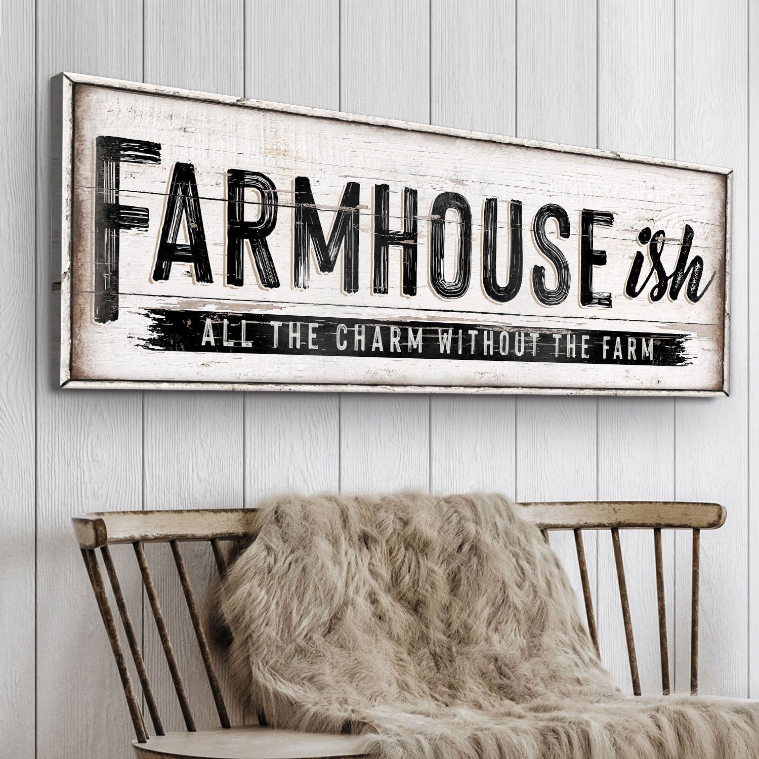 Farmhouse-Ish Sign VI on sale at MyriadMart