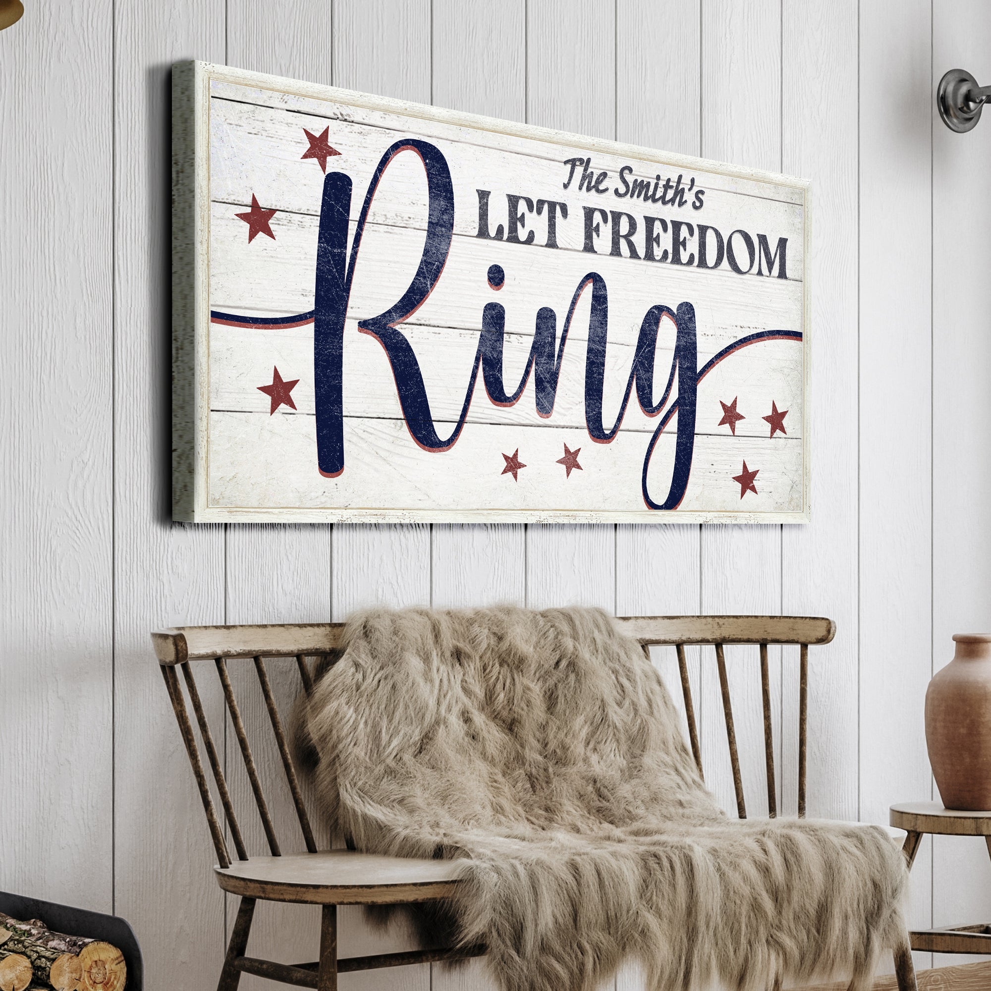 Let Freedom Ring Personalized Sign on sale at MyriadMart