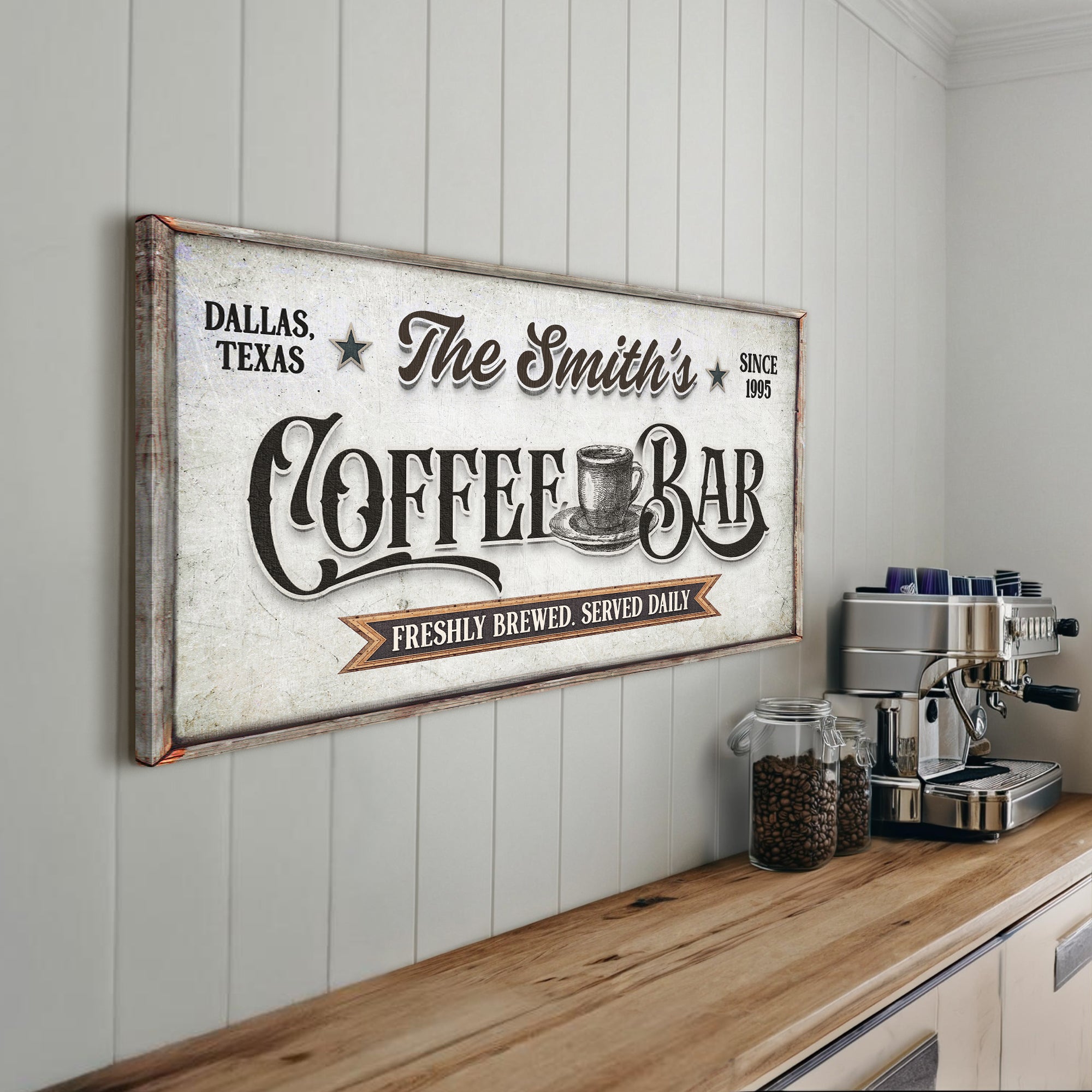 Coffee Bar Sign IX on sale at MyriadMart