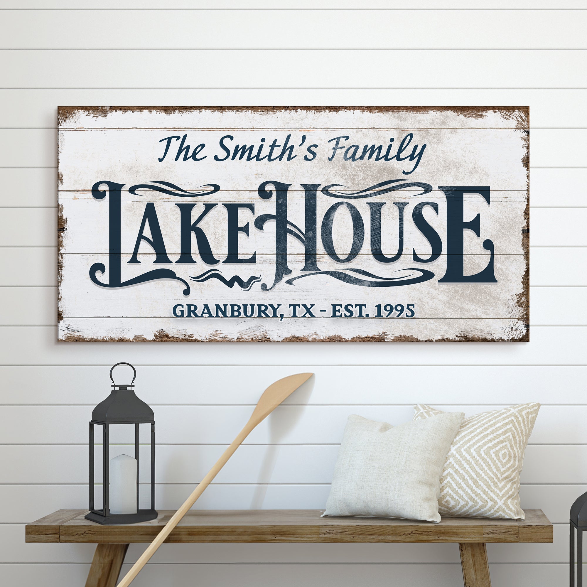 Lake House Sign VII on sale at MyriadMart